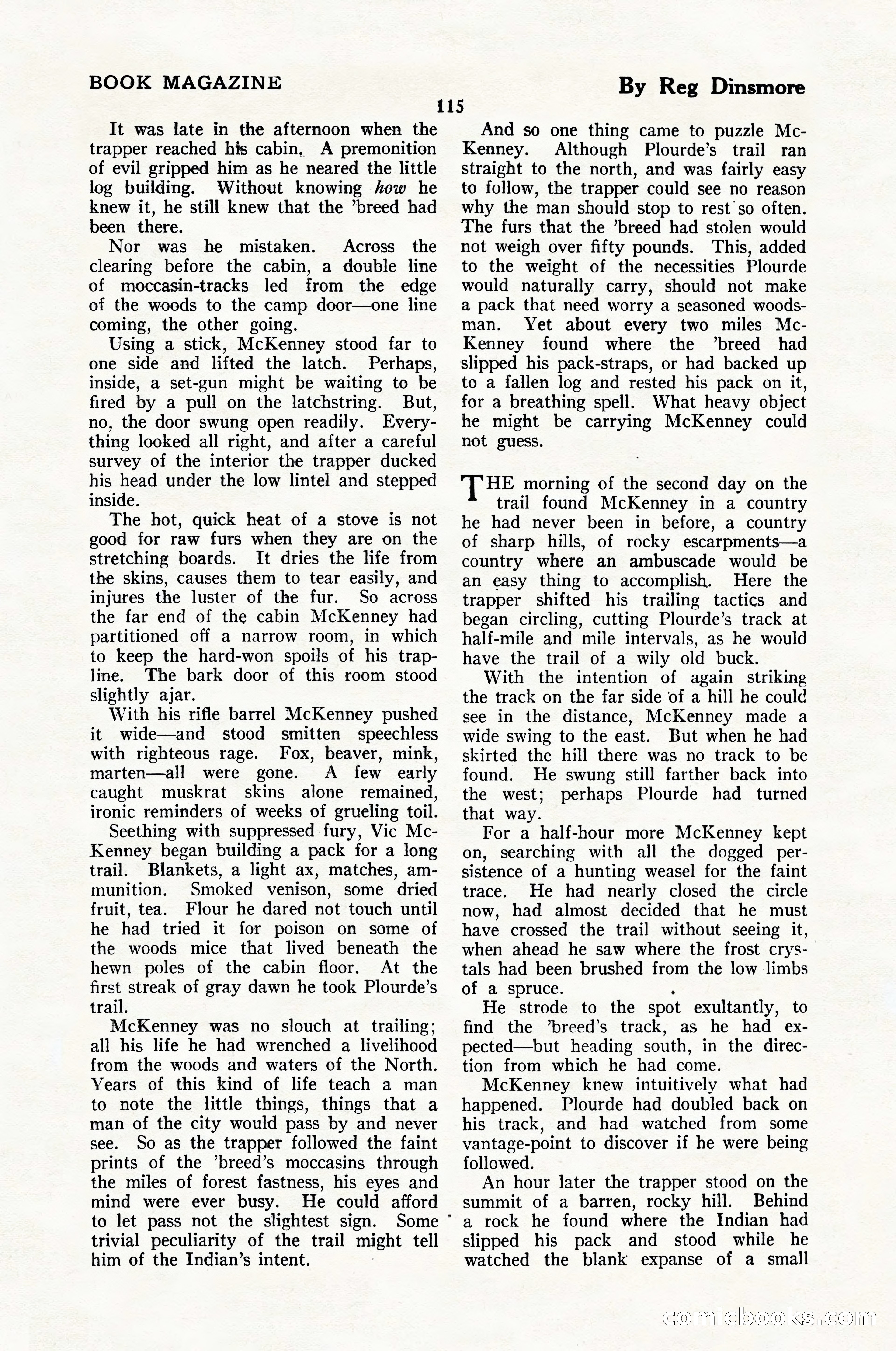 The Illustrated Blue Book Magazine, February 1928 — page 117 of 200