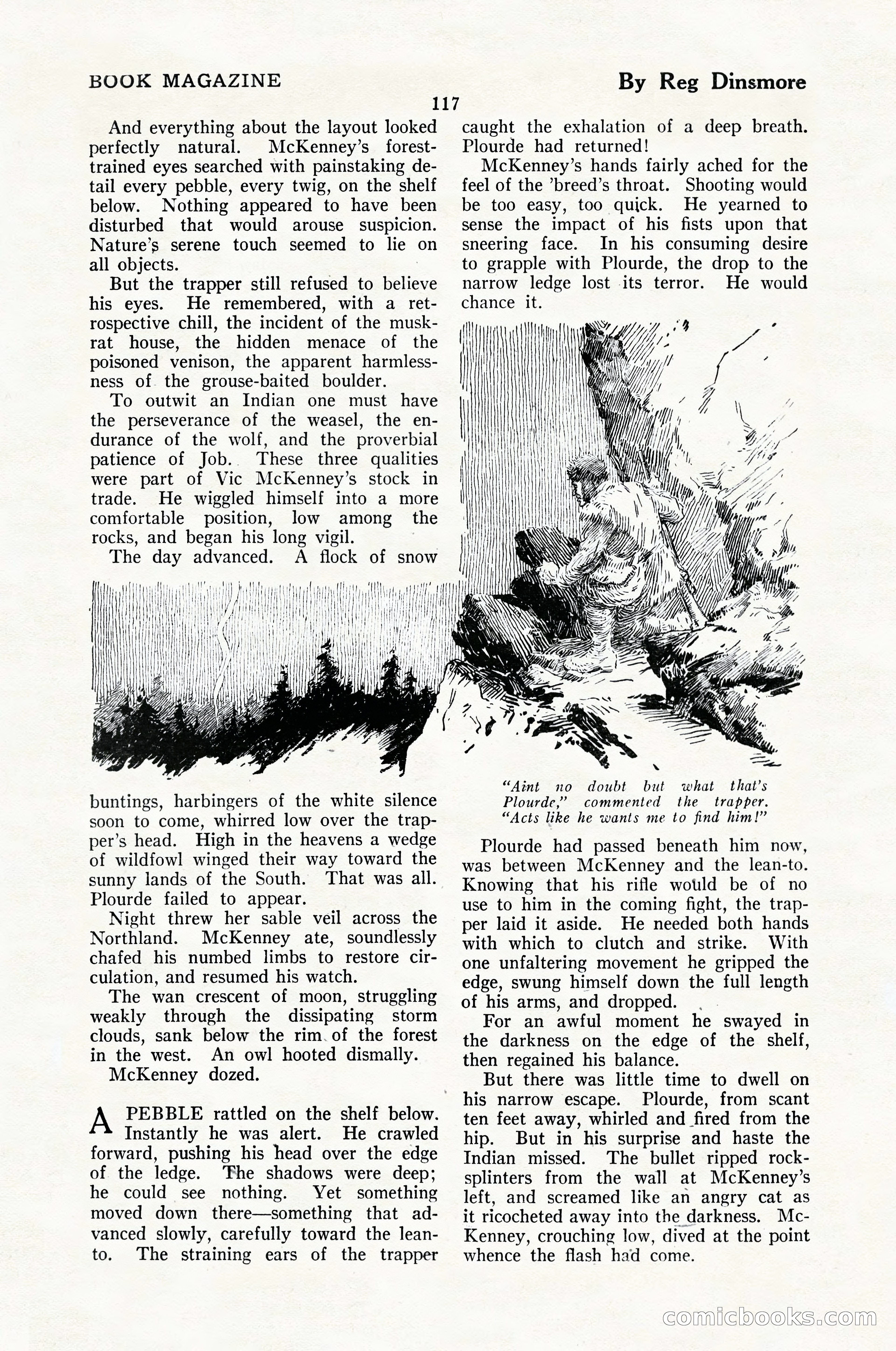 The Illustrated Blue Book Magazine, February 1928 — page 119 of 200