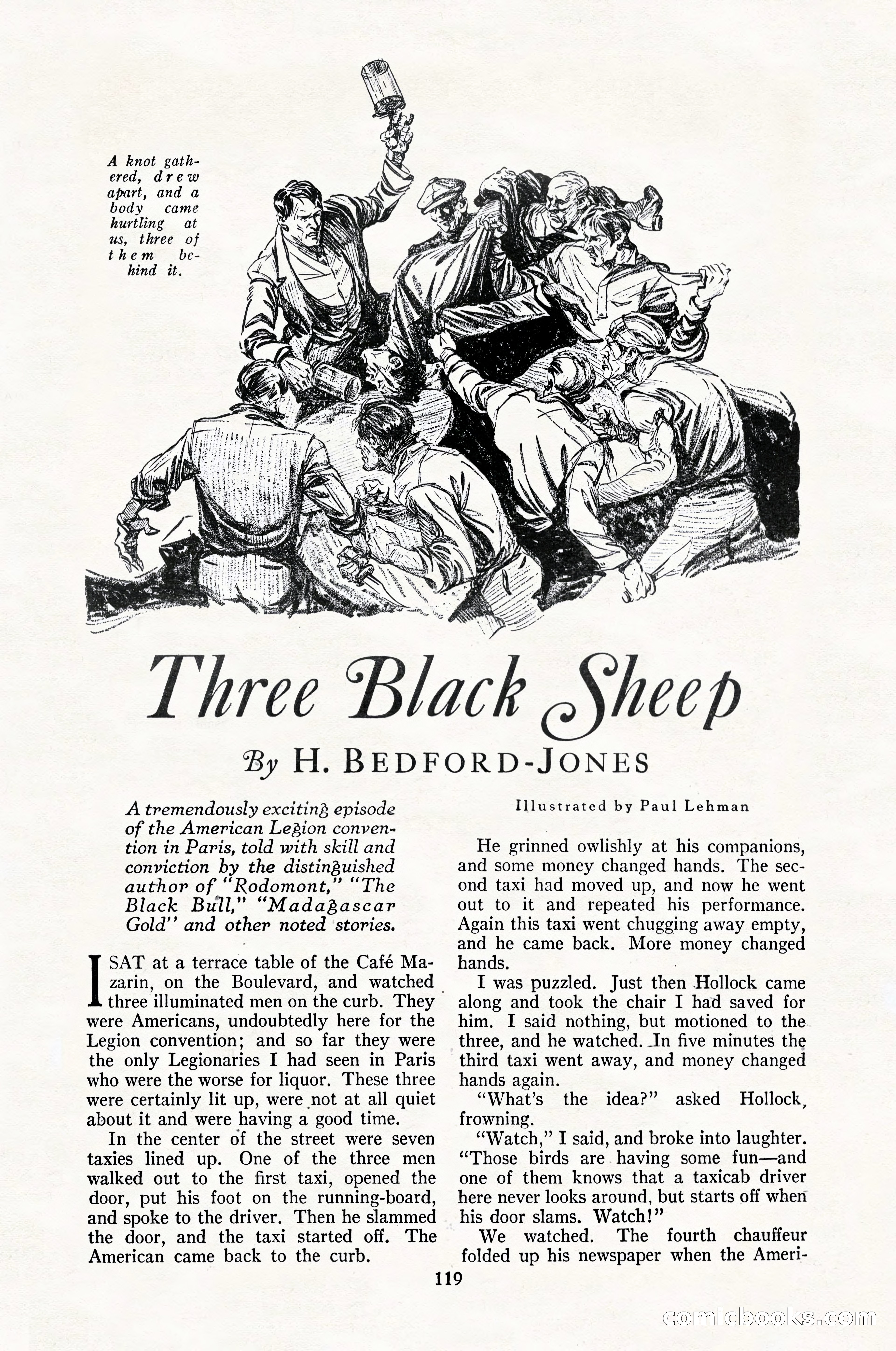 The Illustrated Blue Book Magazine, February 1928 — page 121 of 200