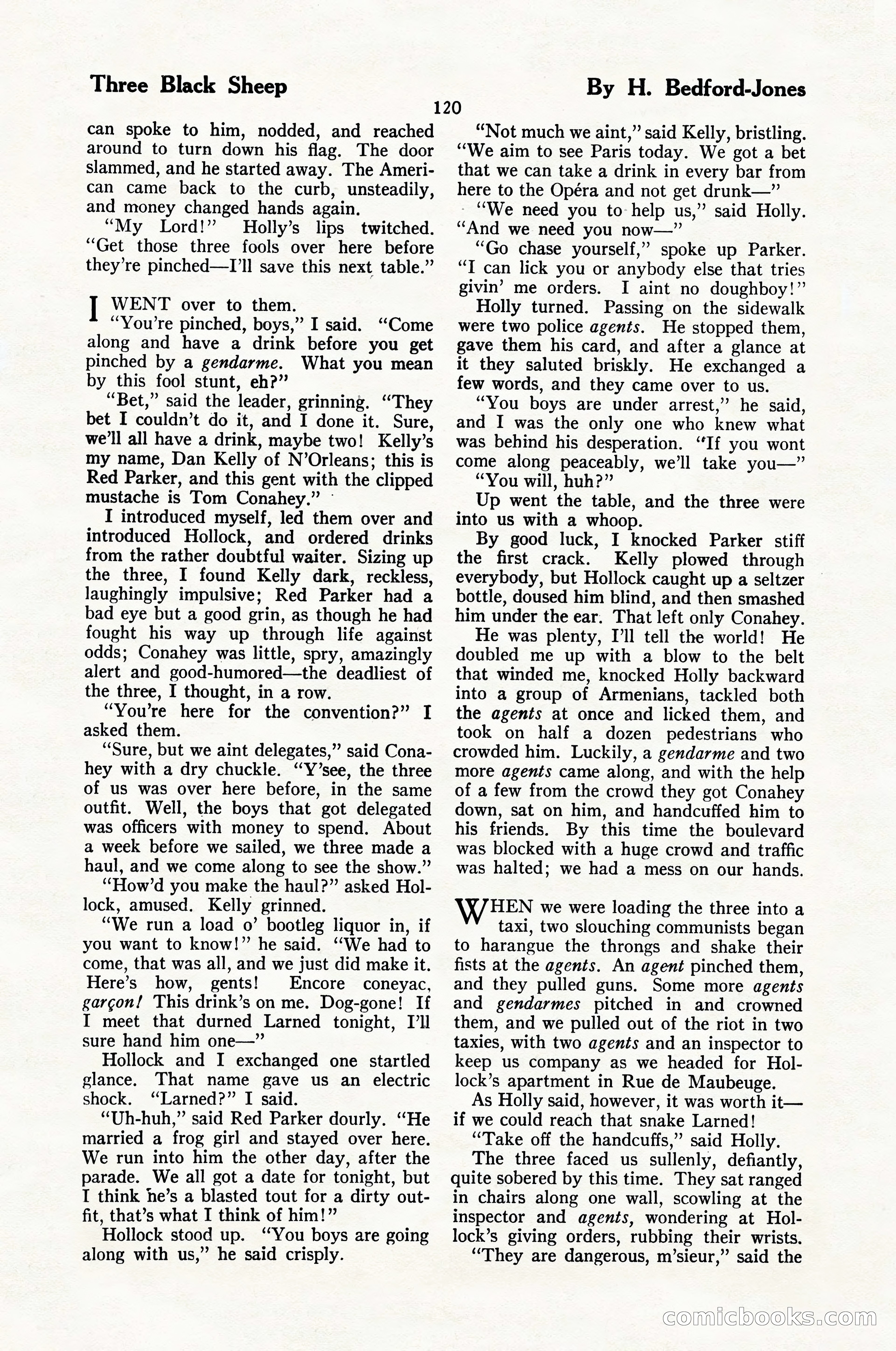 The Illustrated Blue Book Magazine, February 1928 — page 122 of 200