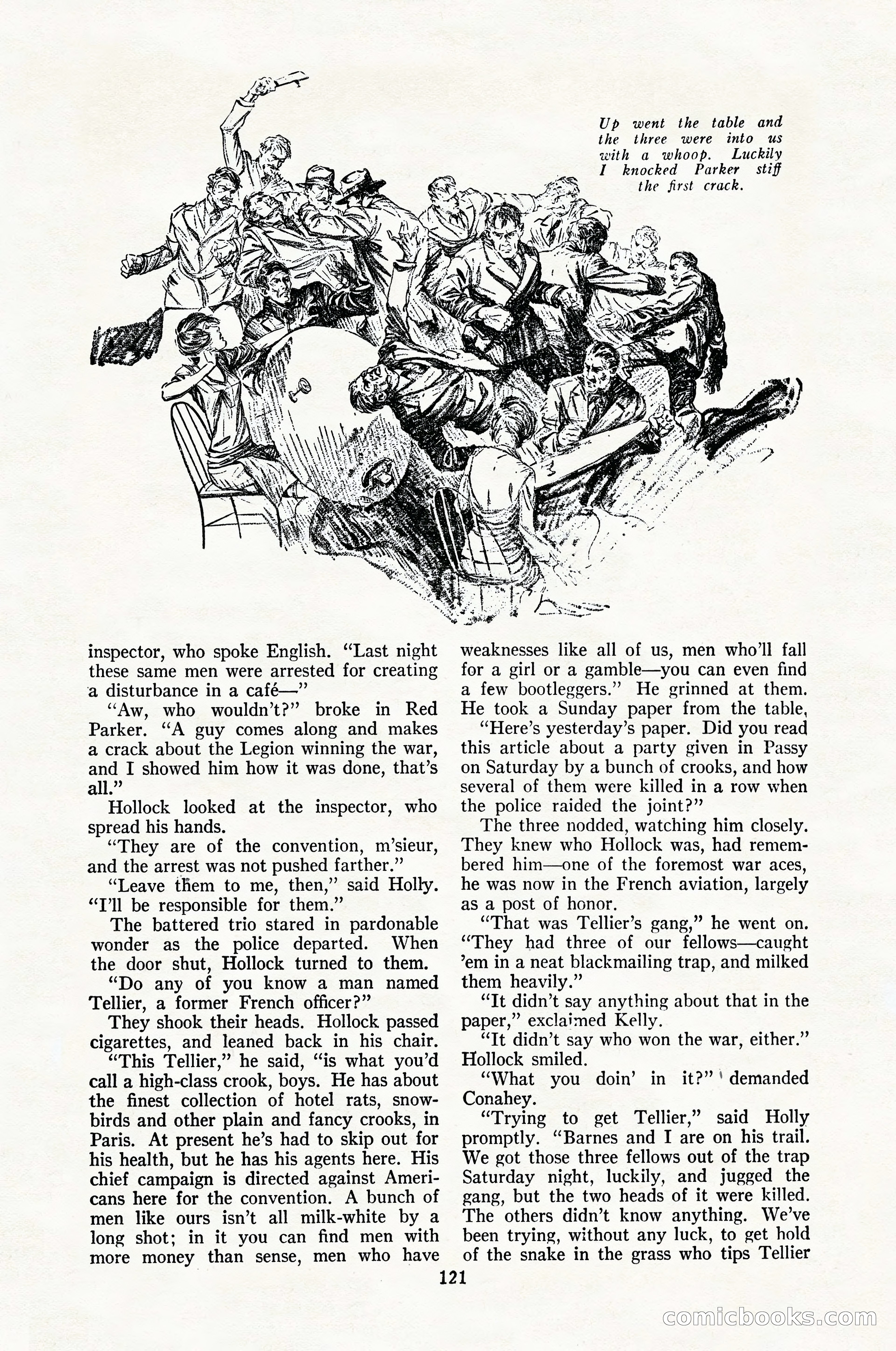 The Illustrated Blue Book Magazine, February 1928 — page 123 of 200
