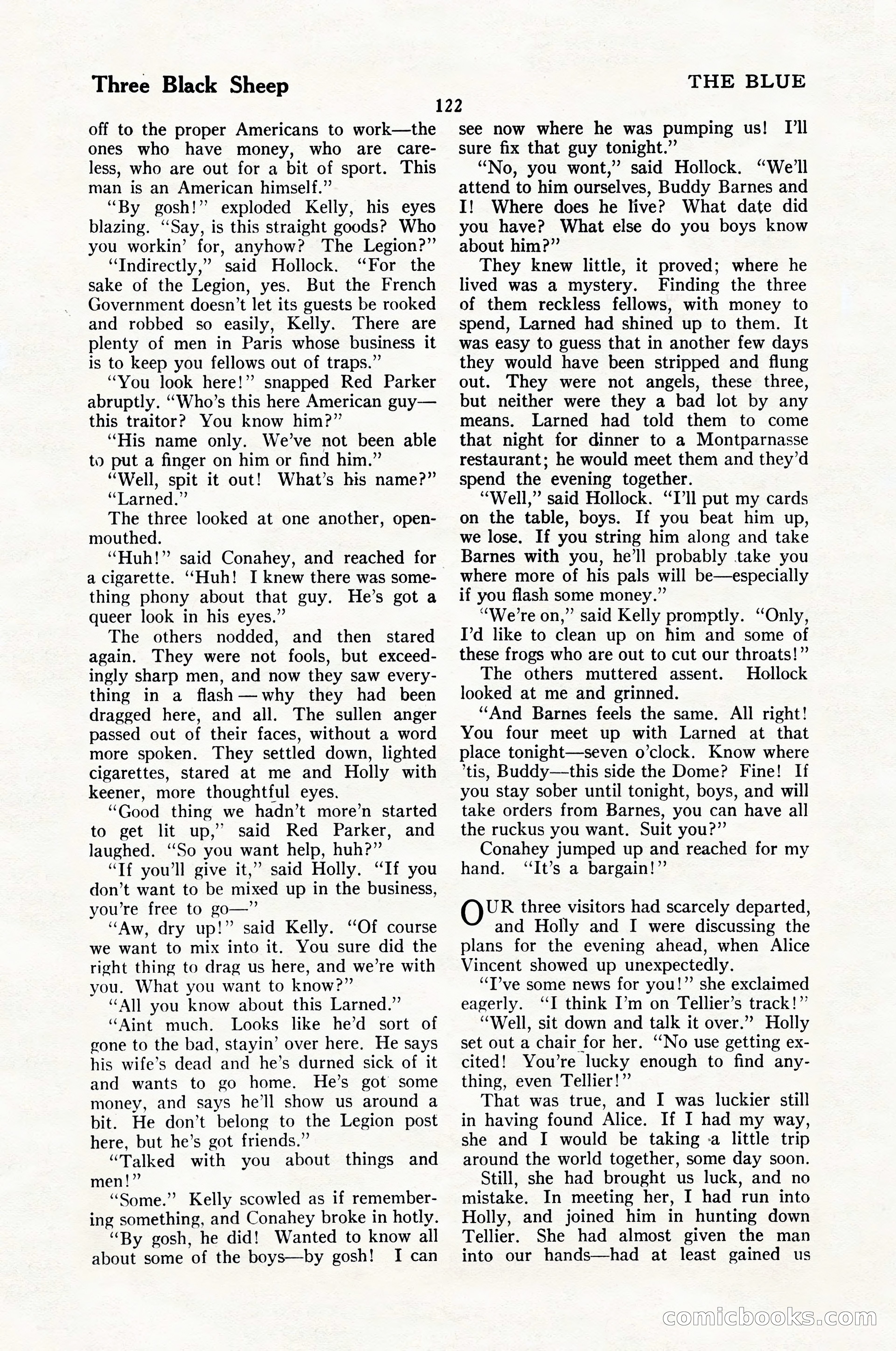 The Illustrated Blue Book Magazine, February 1928 — page 124 of 200