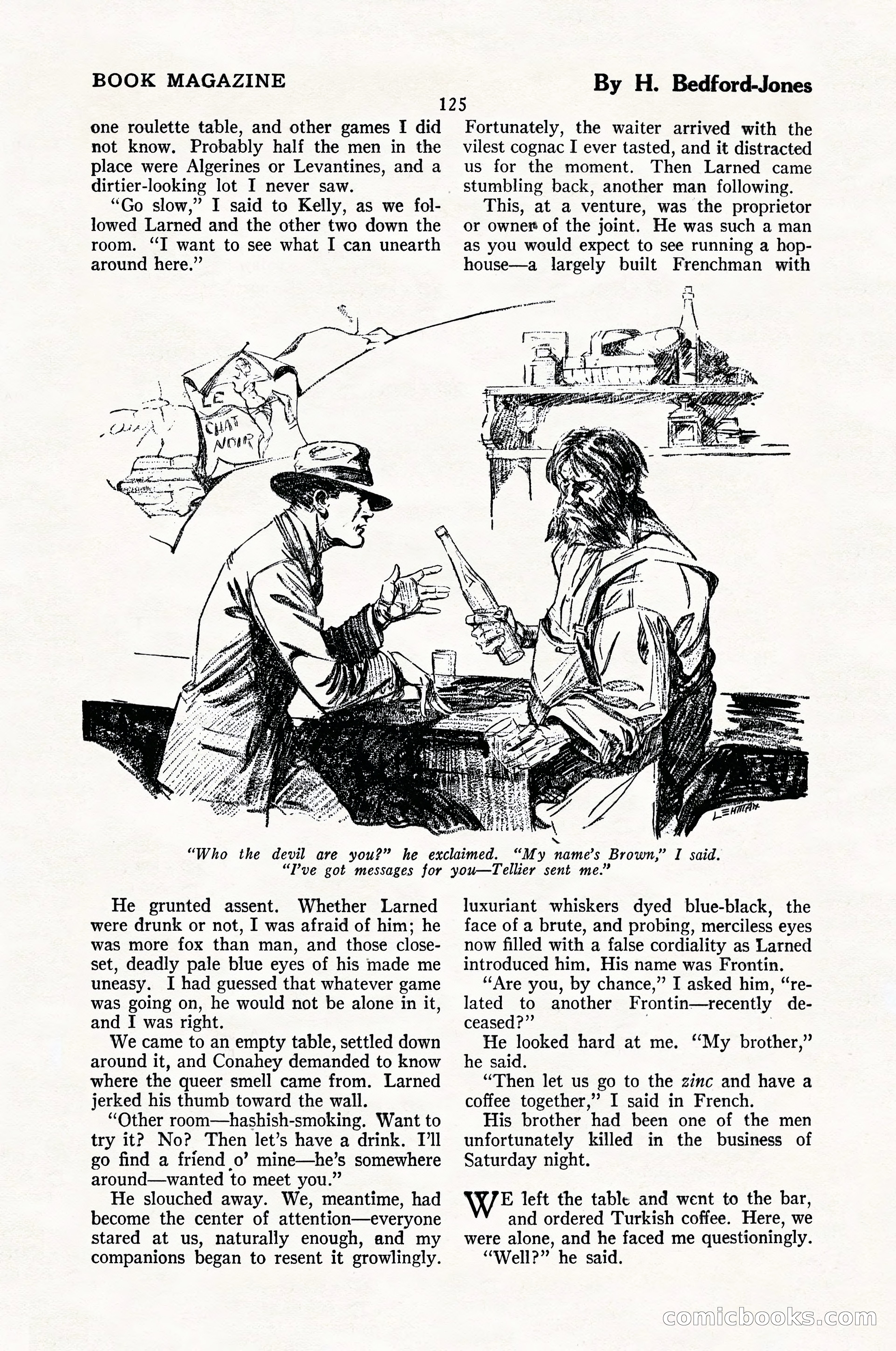 The Illustrated Blue Book Magazine, February 1928 — page 127 of 200