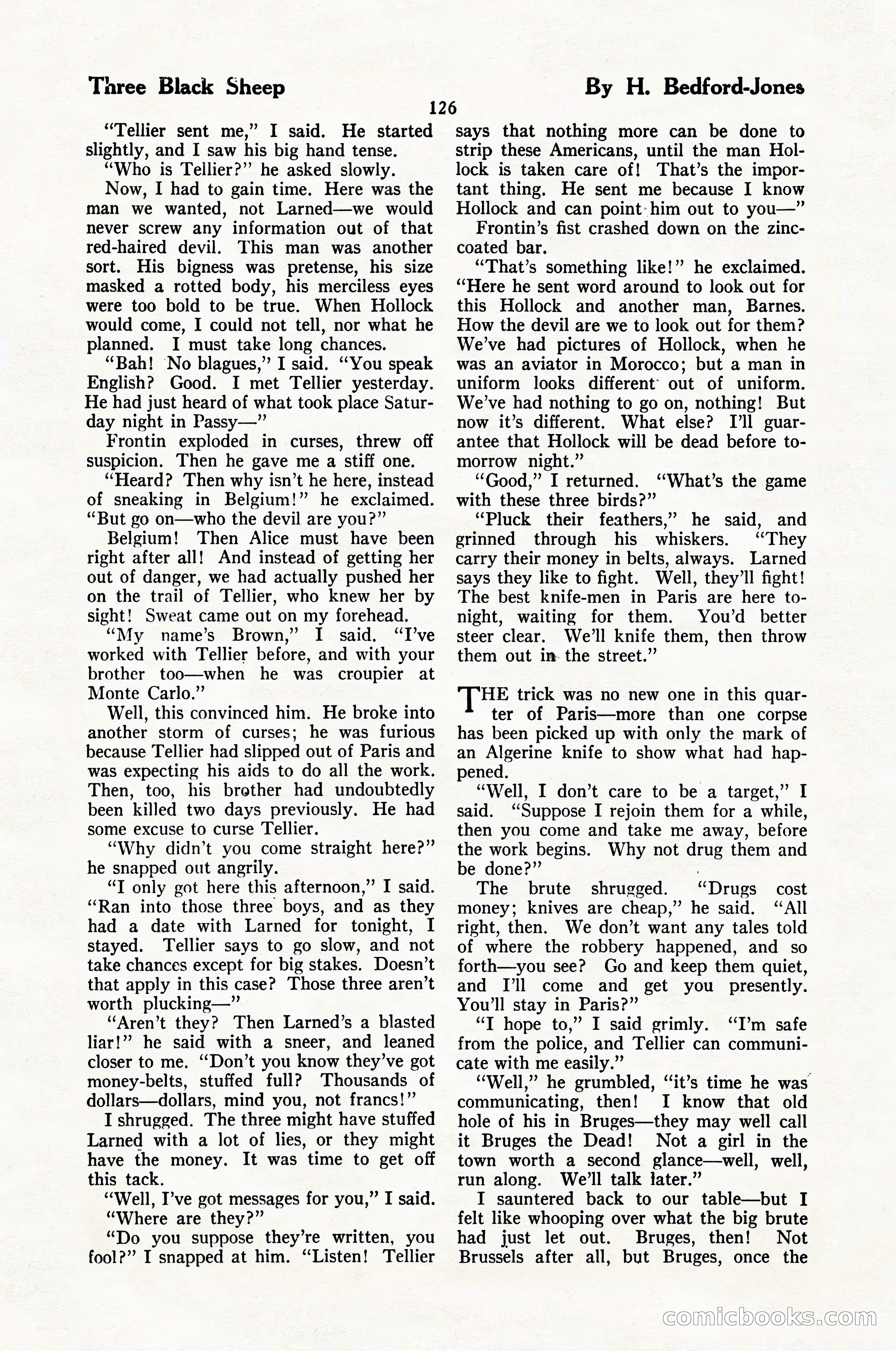 The Illustrated Blue Book Magazine, February 1928 — page 128 of 200