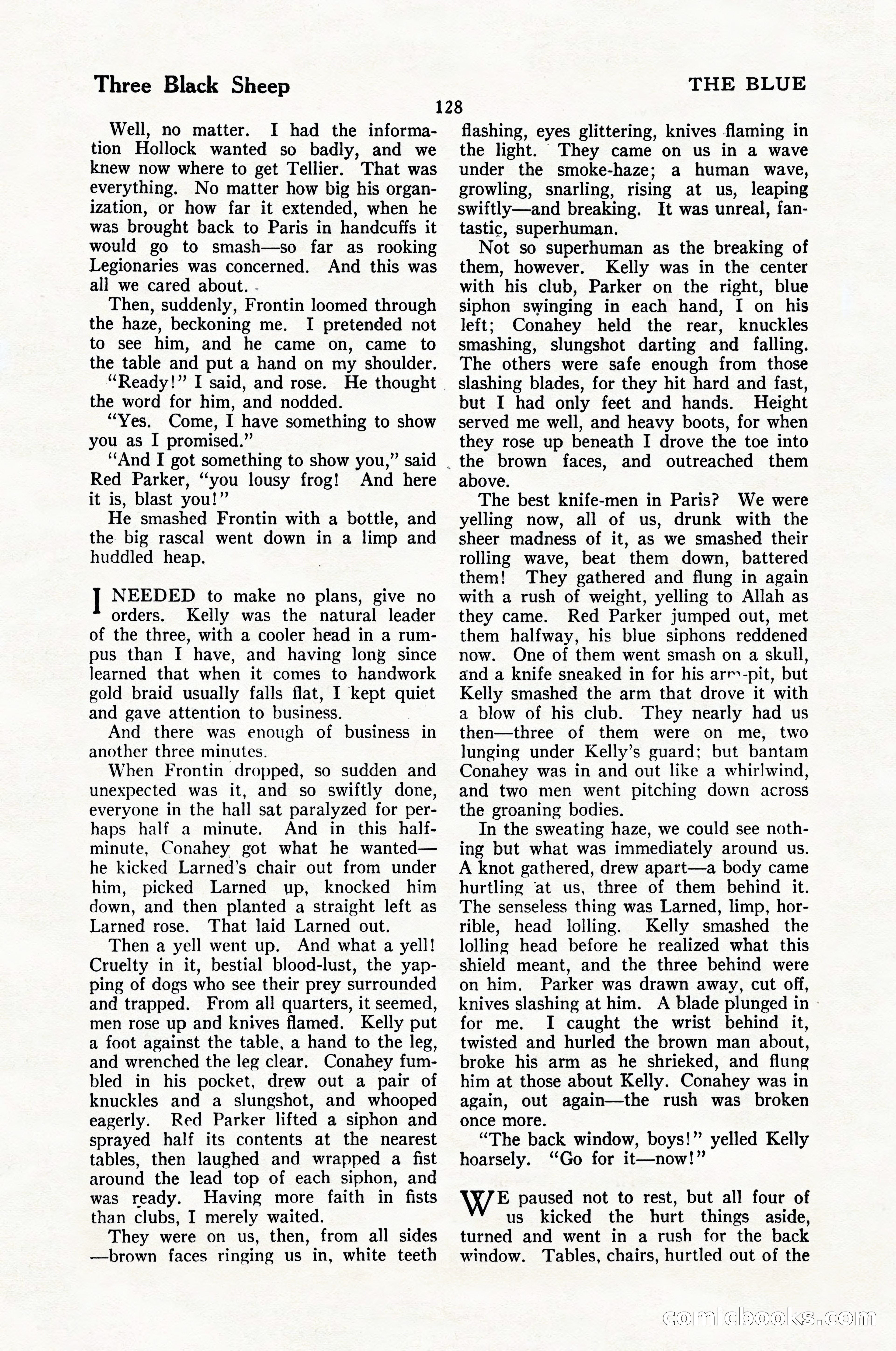 The Illustrated Blue Book Magazine, February 1928 — page 130 of 200
