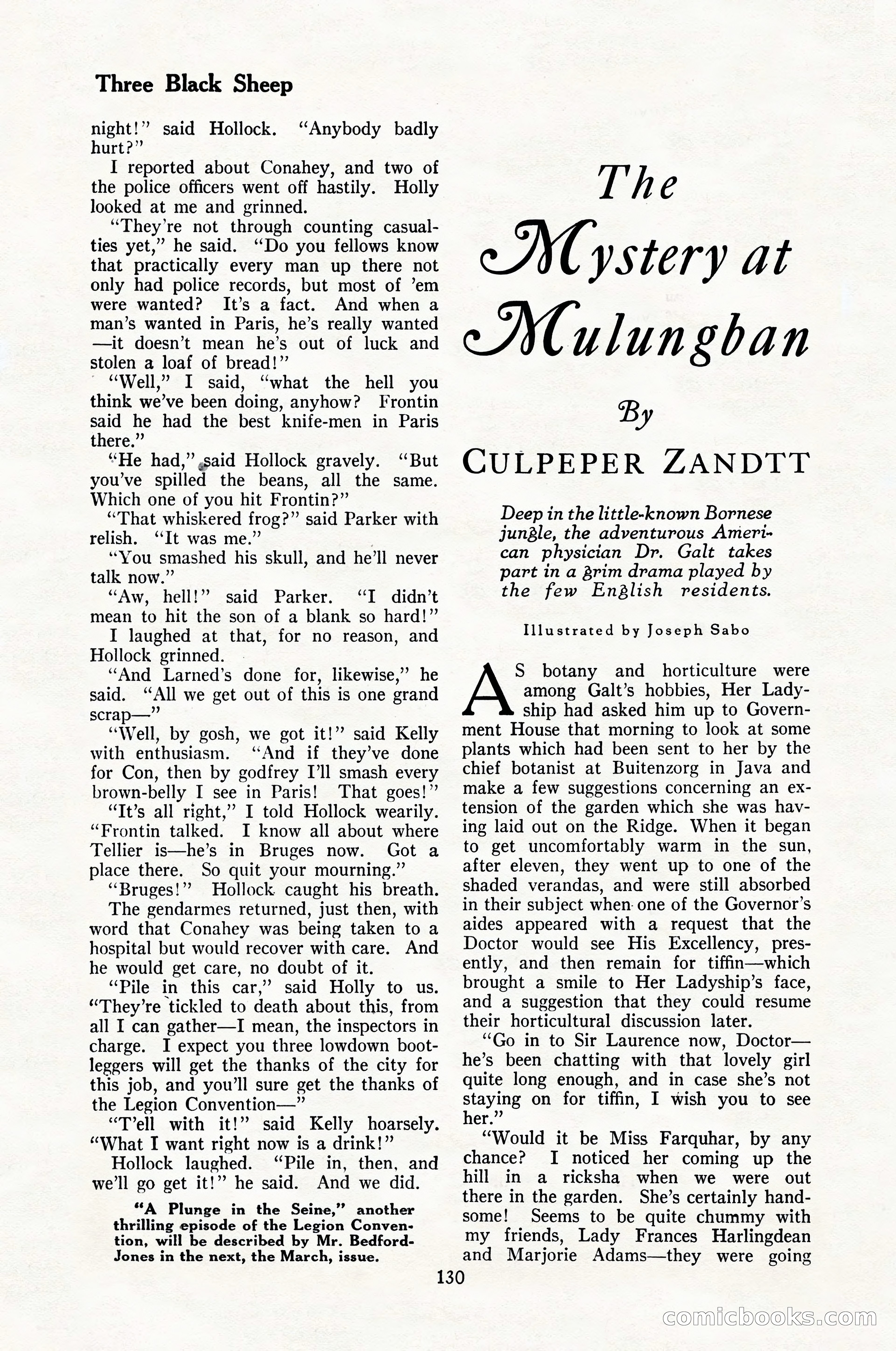 The Illustrated Blue Book Magazine, February 1928 — page 132 of 200