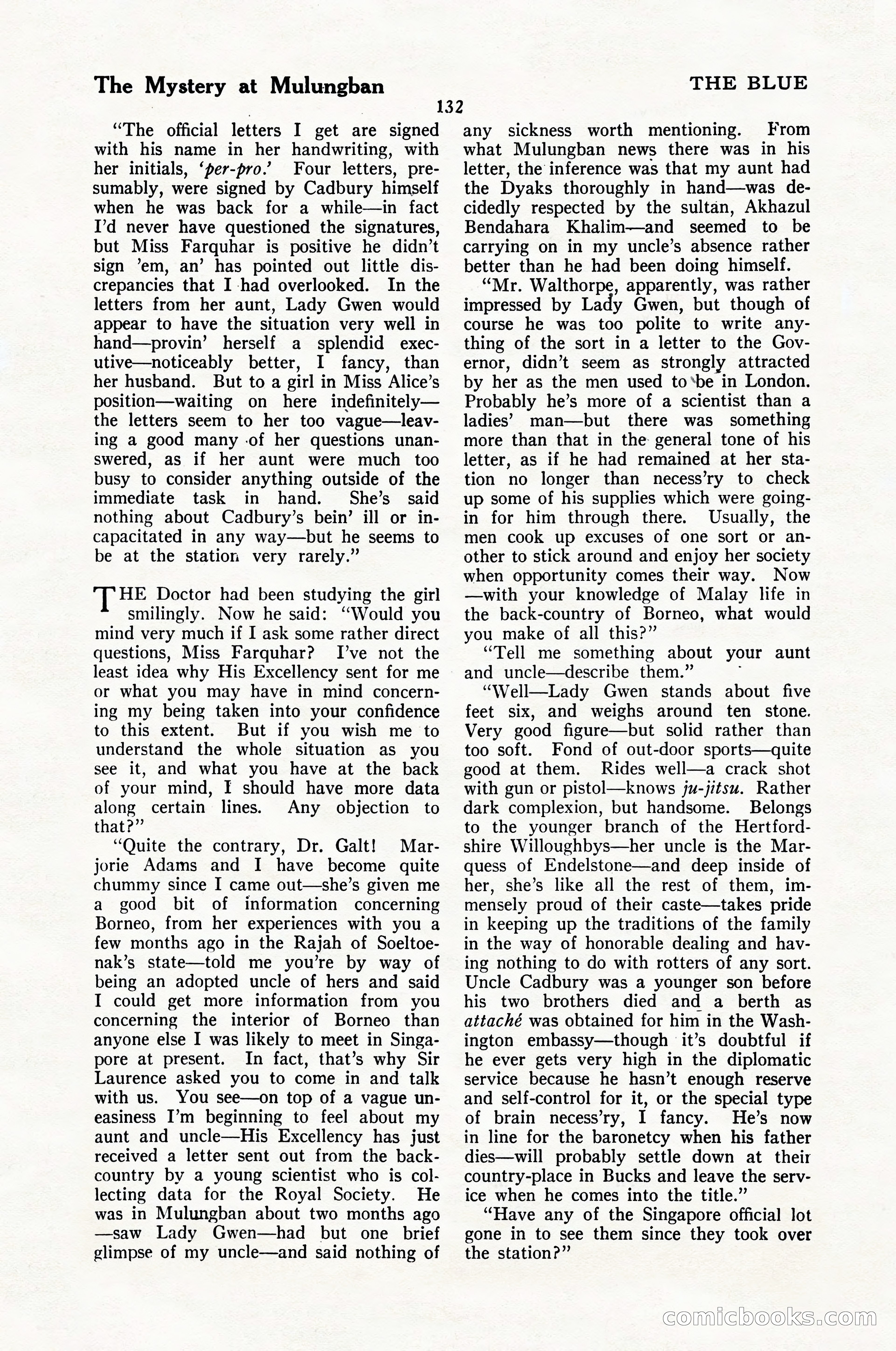 The Illustrated Blue Book Magazine, February 1928 — page 134 of 200