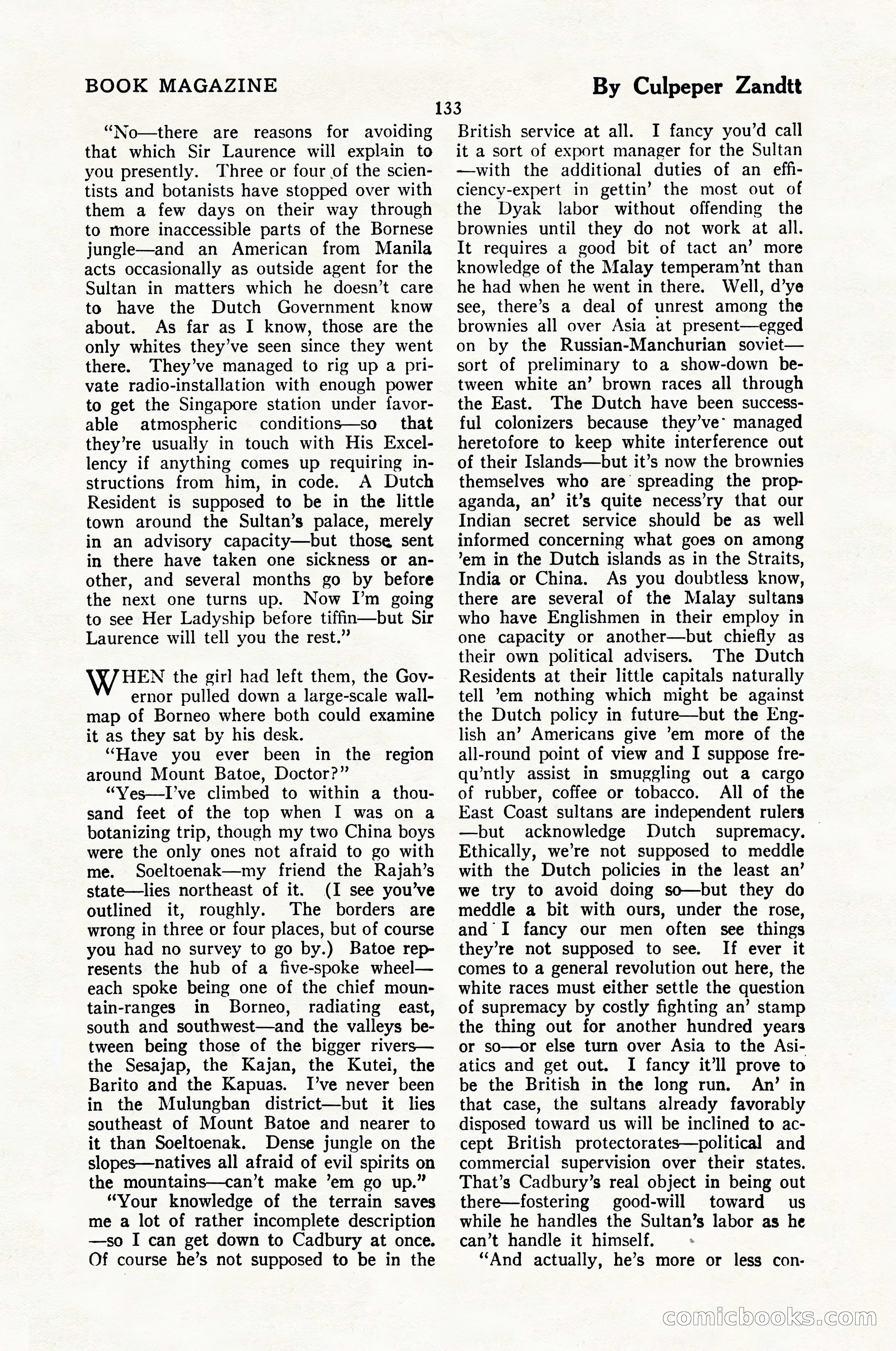 The Illustrated Blue Book Magazine, February 1928 — page 135 of 200