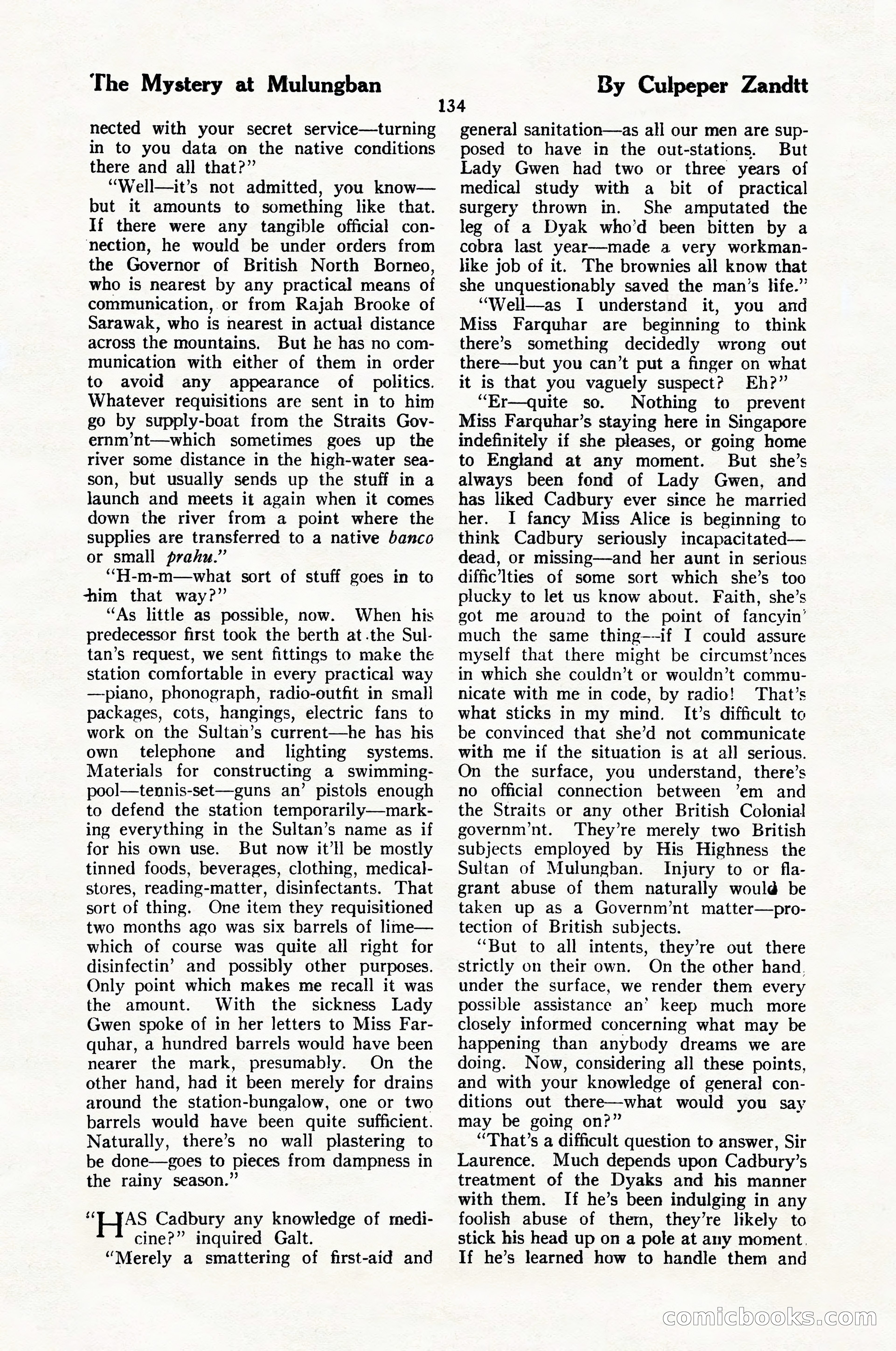The Illustrated Blue Book Magazine, February 1928 — page 136 of 200