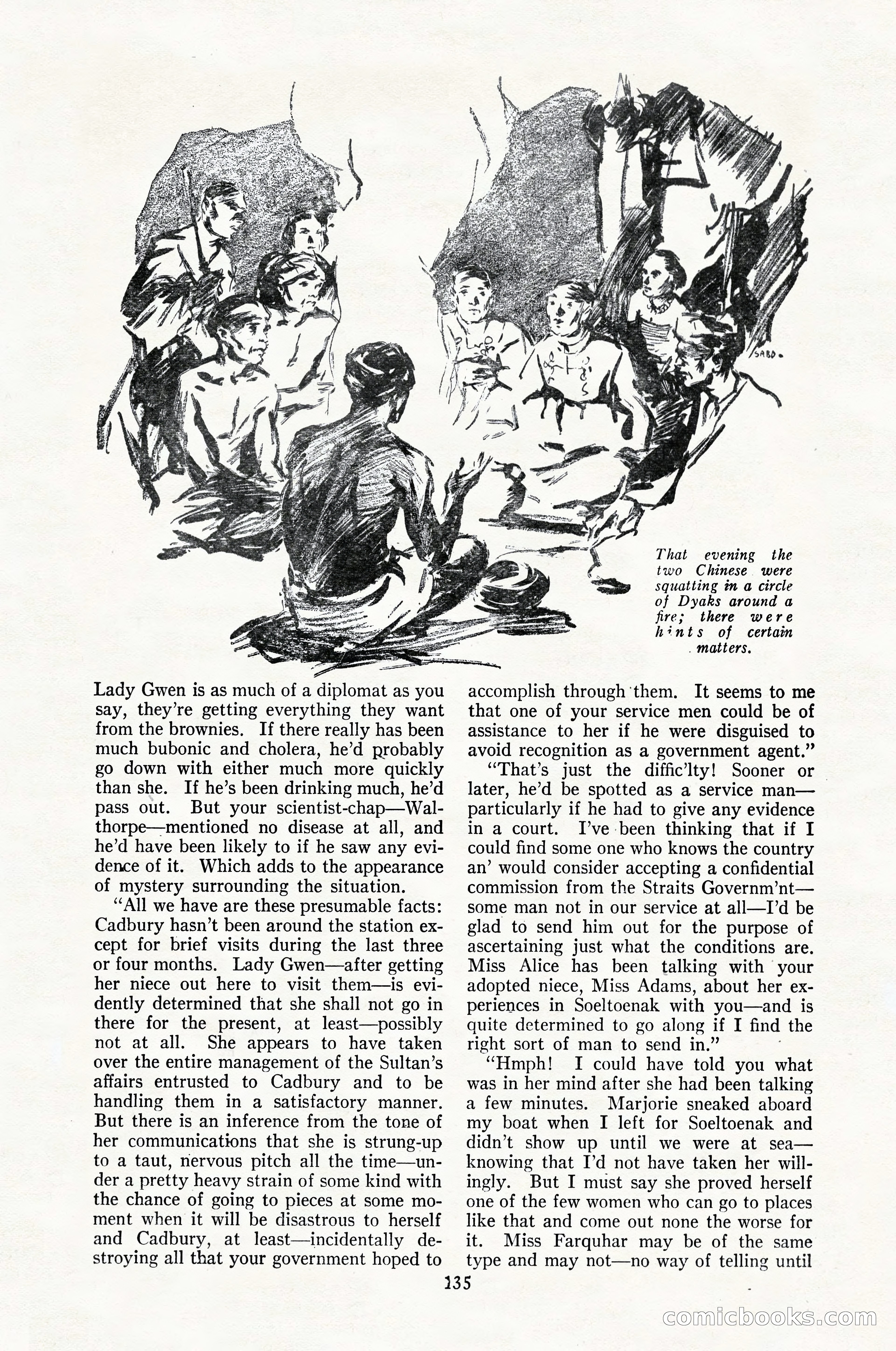 The Illustrated Blue Book Magazine, February 1928 — page 137 of 200