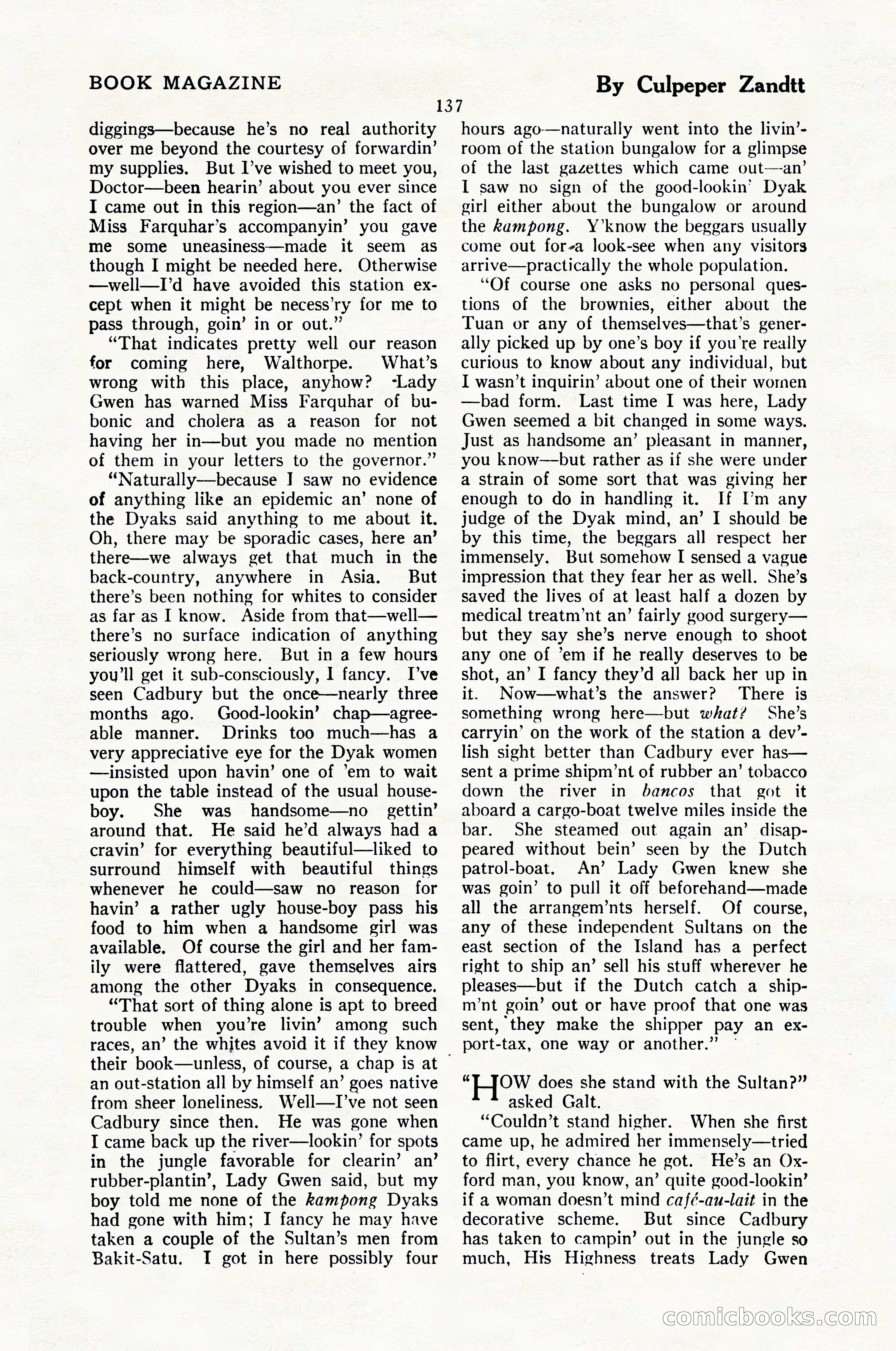 The Illustrated Blue Book Magazine, February 1928 — page 139 of 200
