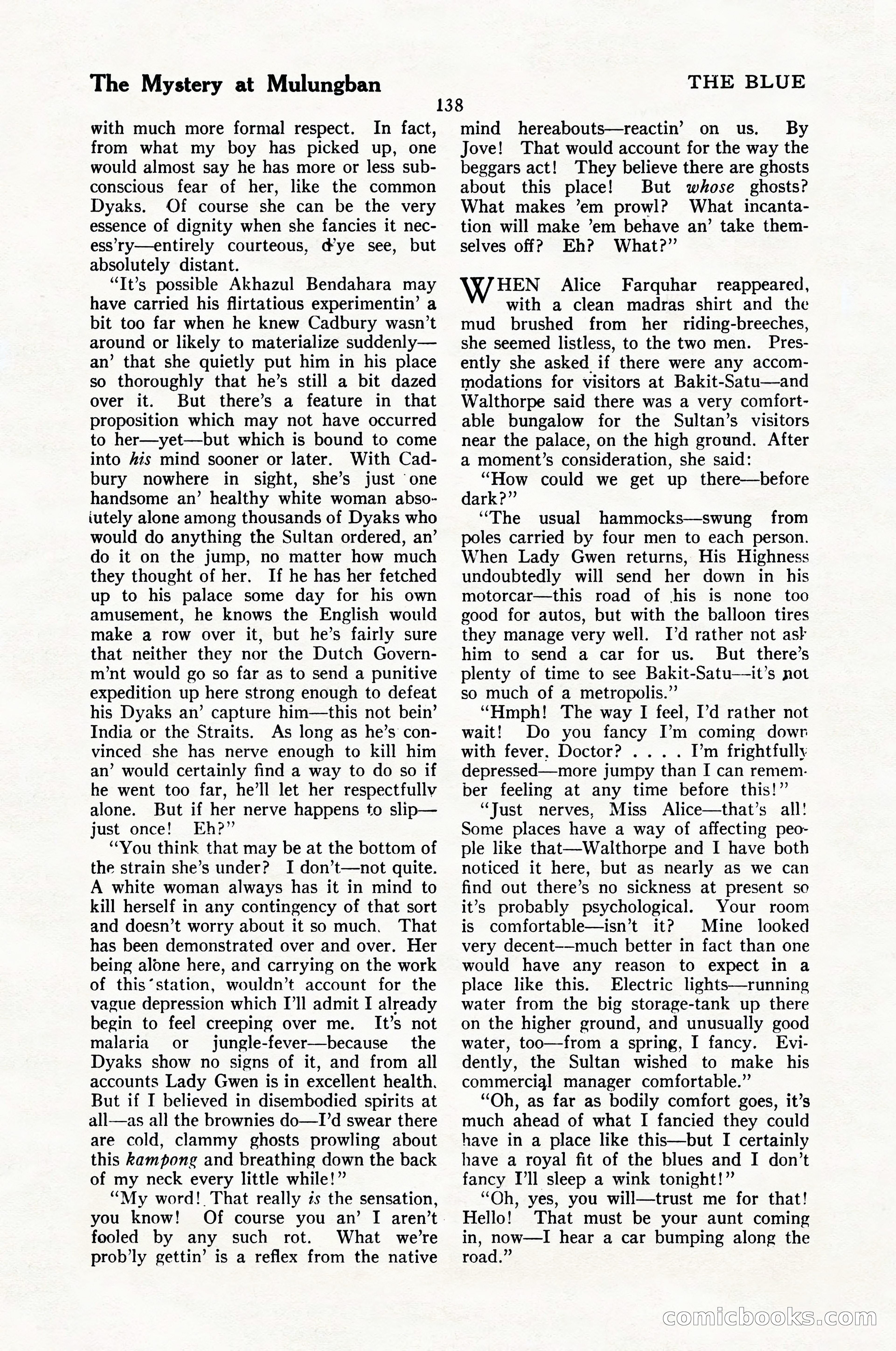 The Illustrated Blue Book Magazine, February 1928 — page 140 of 200