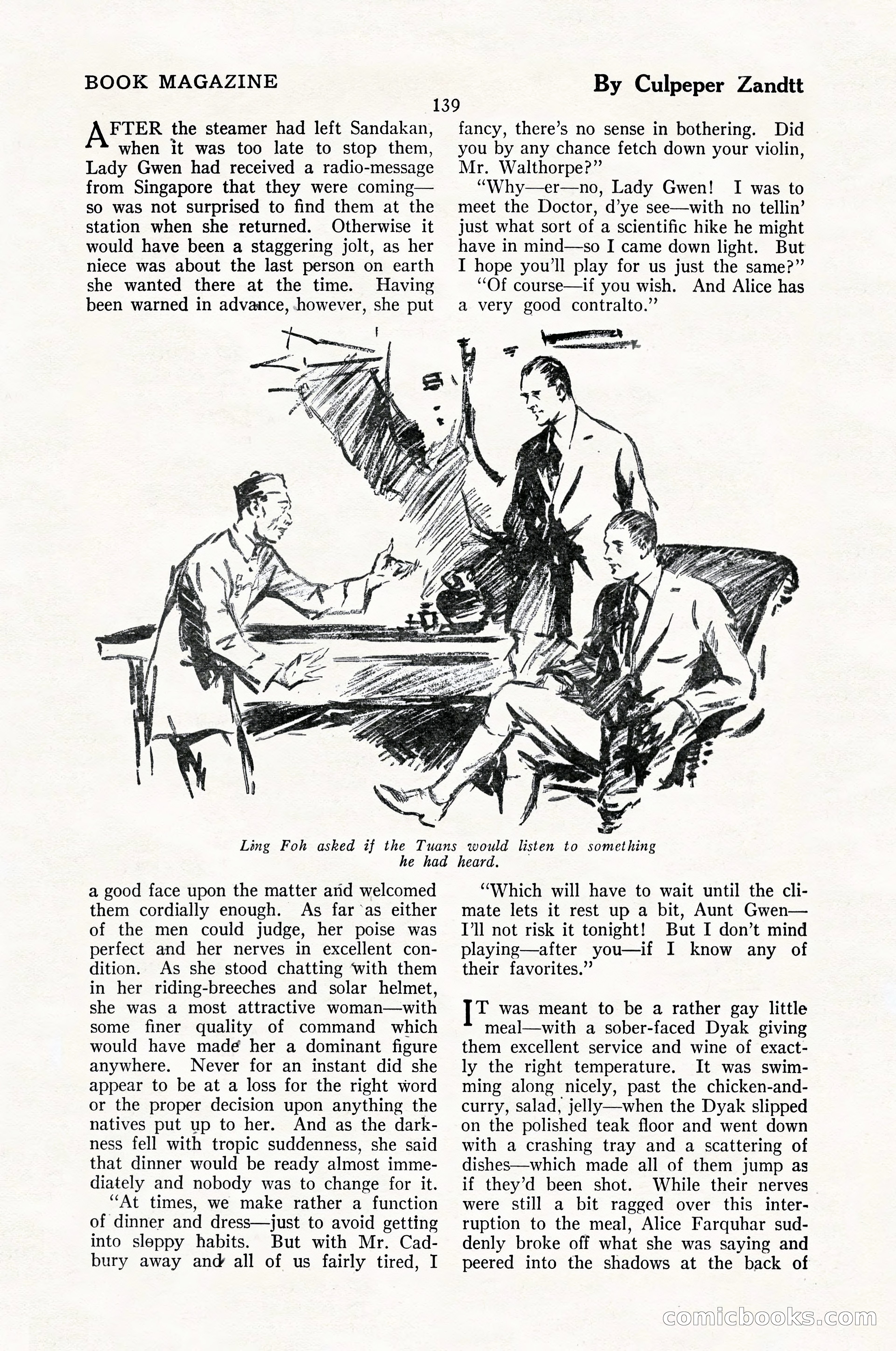 The Illustrated Blue Book Magazine, February 1928 — page 141 of 200