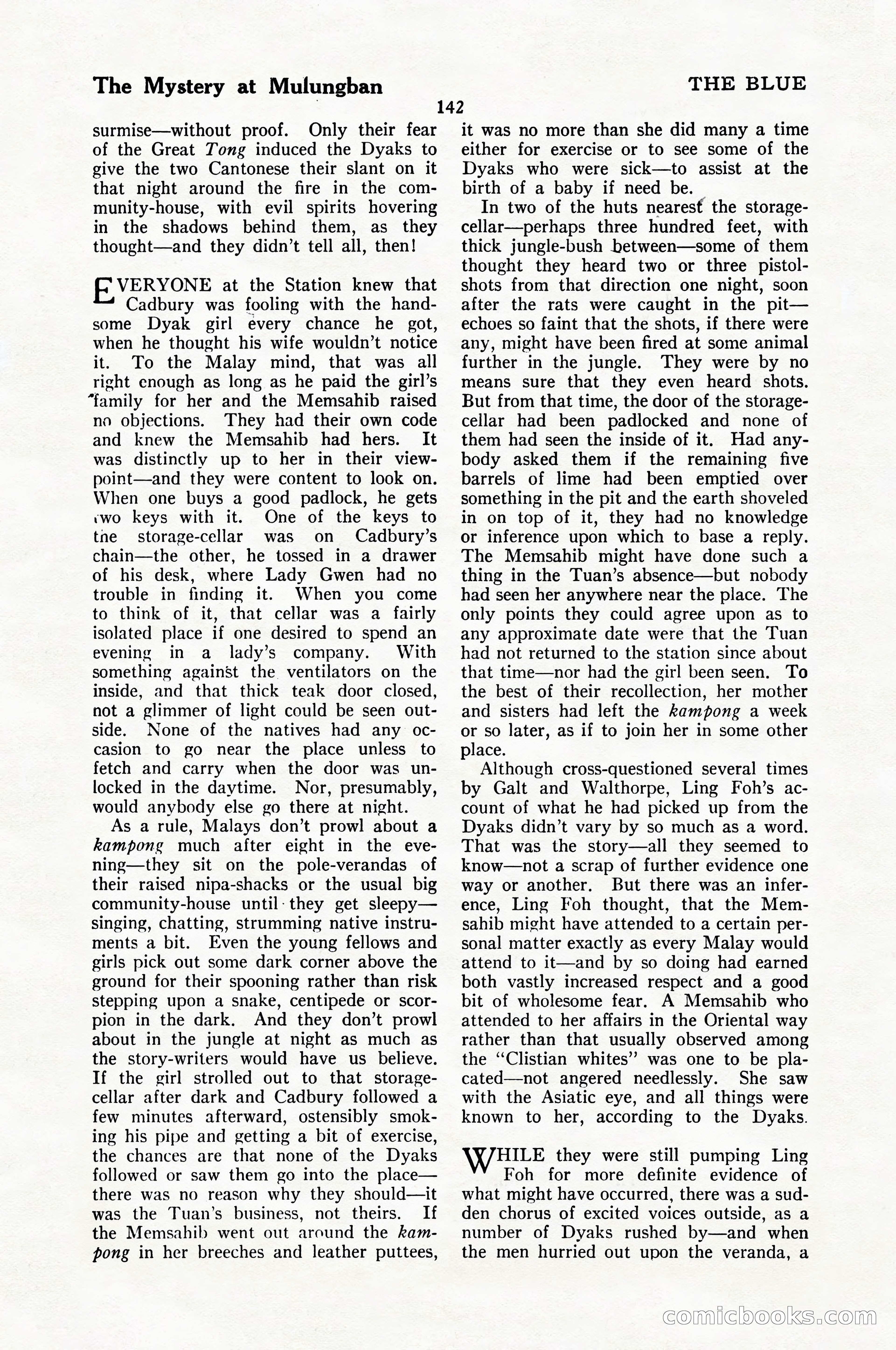 The Illustrated Blue Book Magazine, February 1928 — page 144 of 200