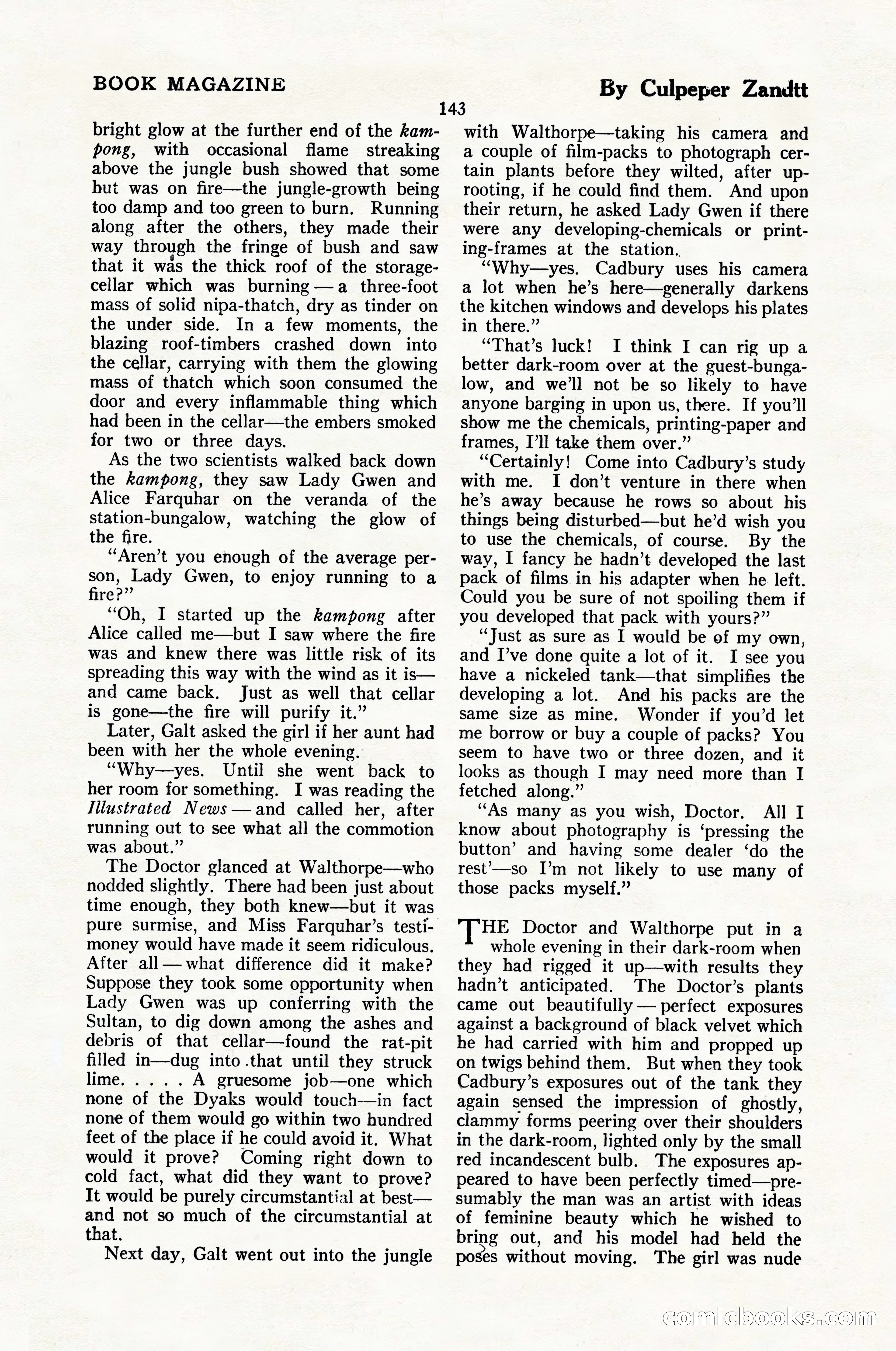The Illustrated Blue Book Magazine, February 1928 — page 145 of 200