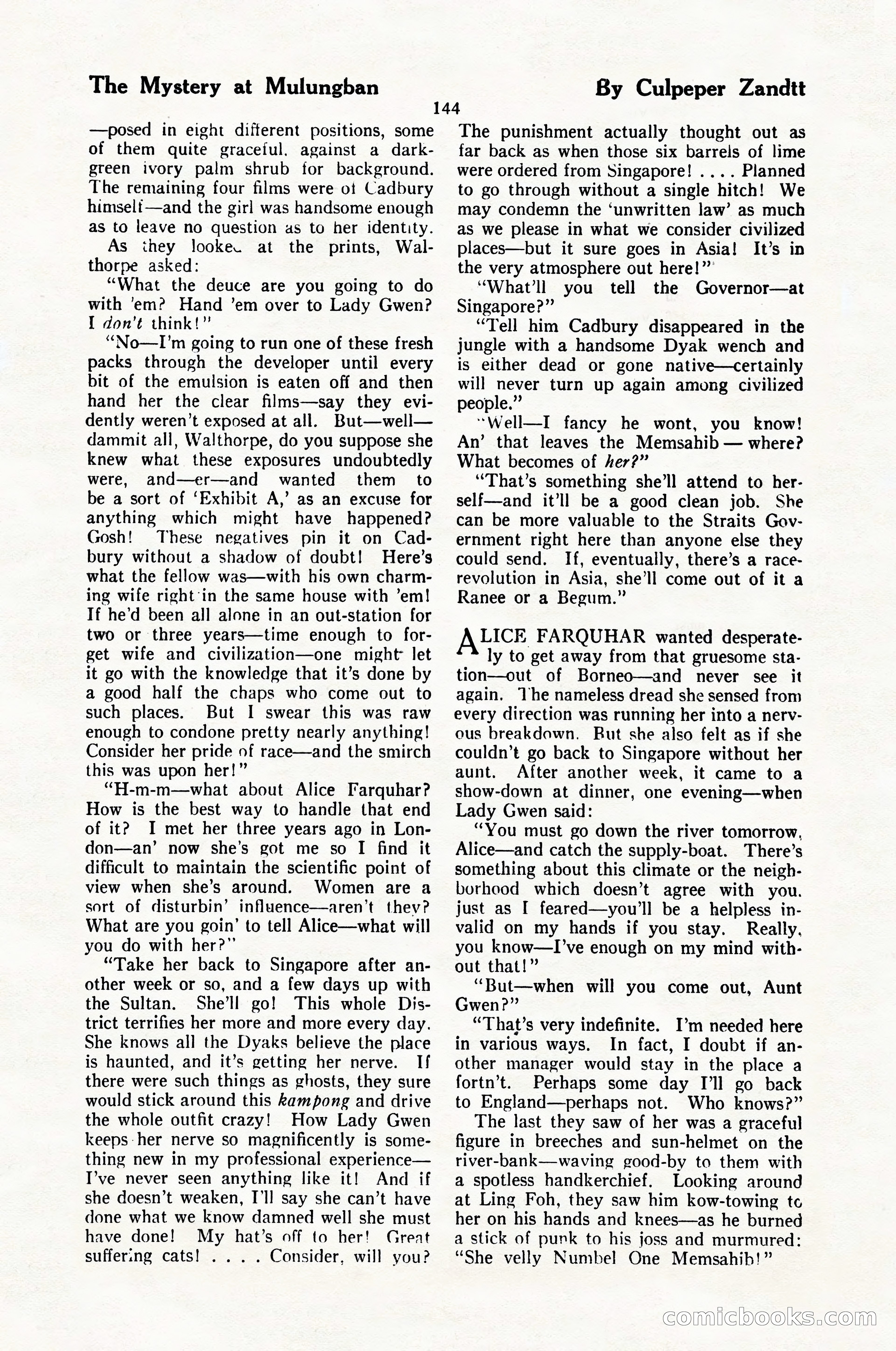 The Illustrated Blue Book Magazine, February 1928 — page 146 of 200