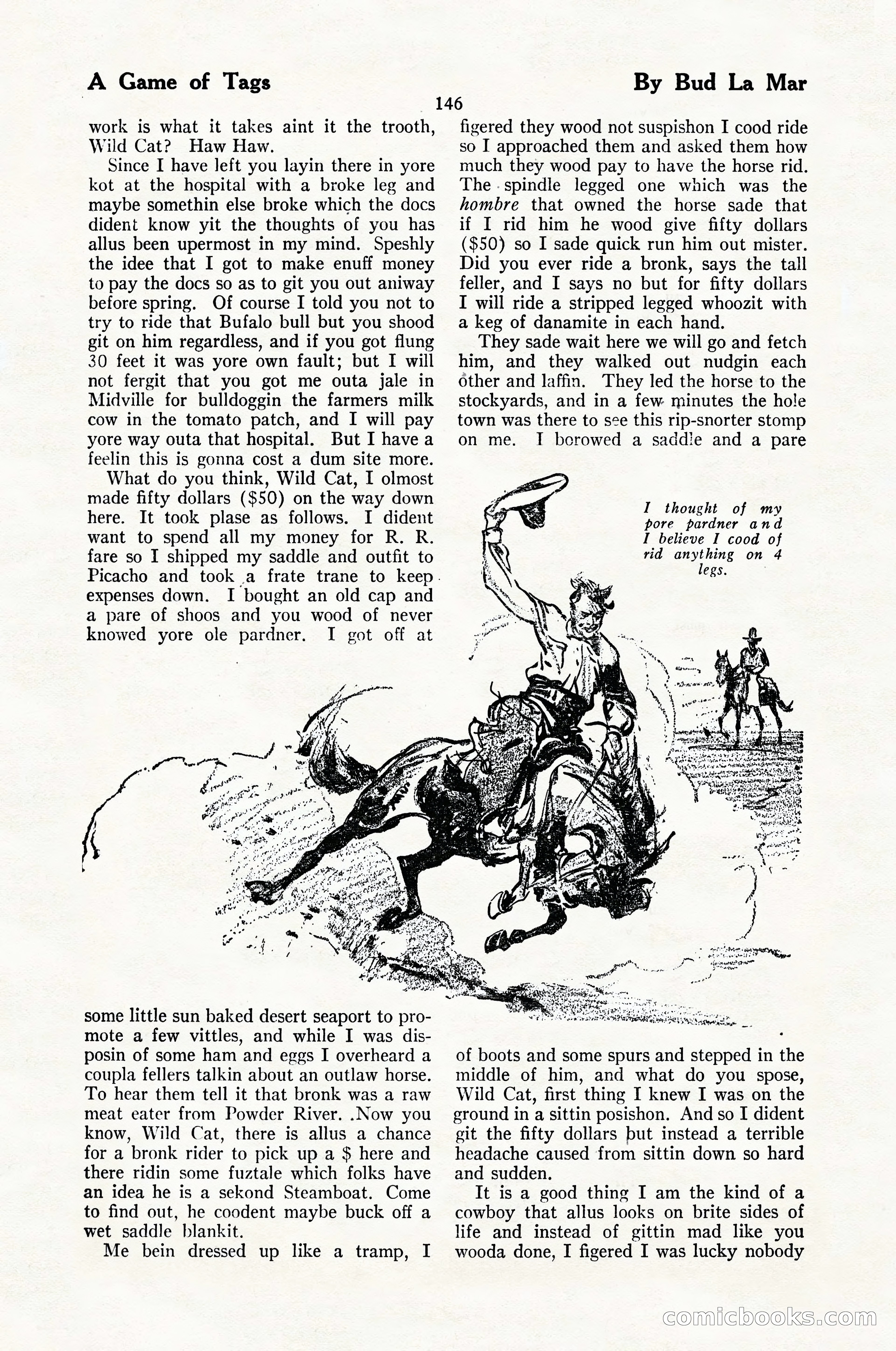 The Illustrated Blue Book Magazine, February 1928 — page 148 of 200