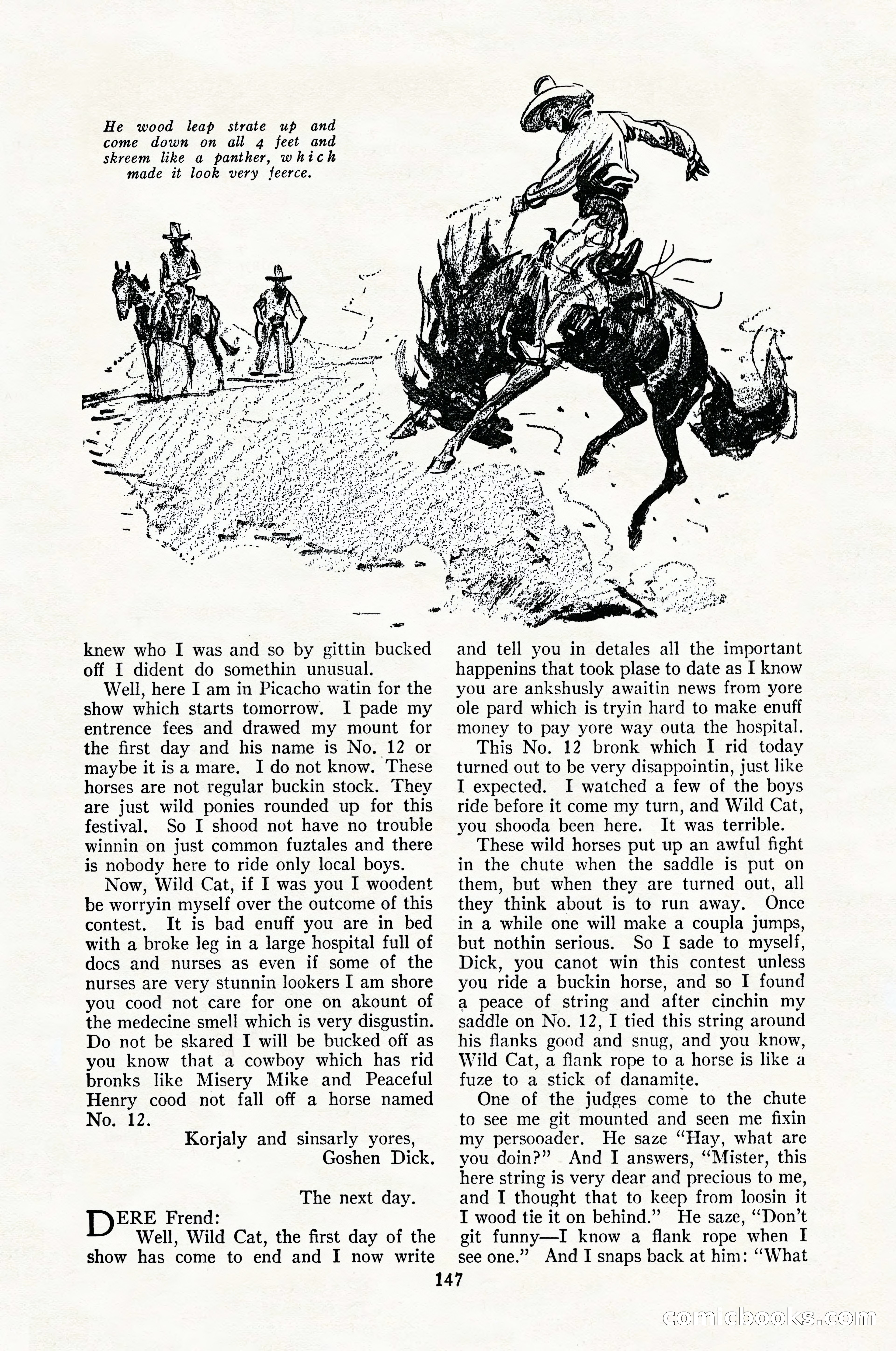 The Illustrated Blue Book Magazine, February 1928 — page 149 of 200