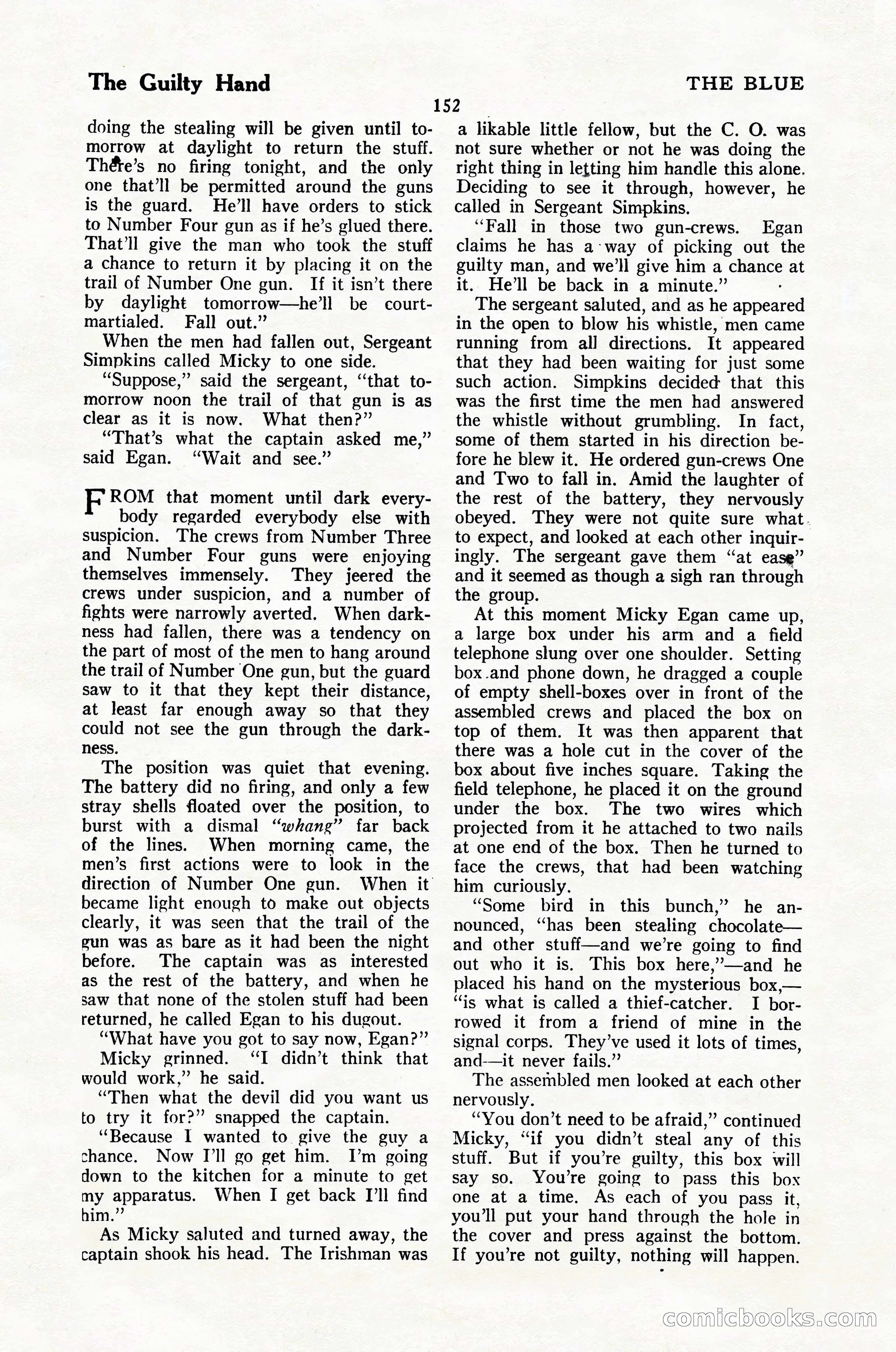 The Illustrated Blue Book Magazine, February 1928 — page 154 of 200