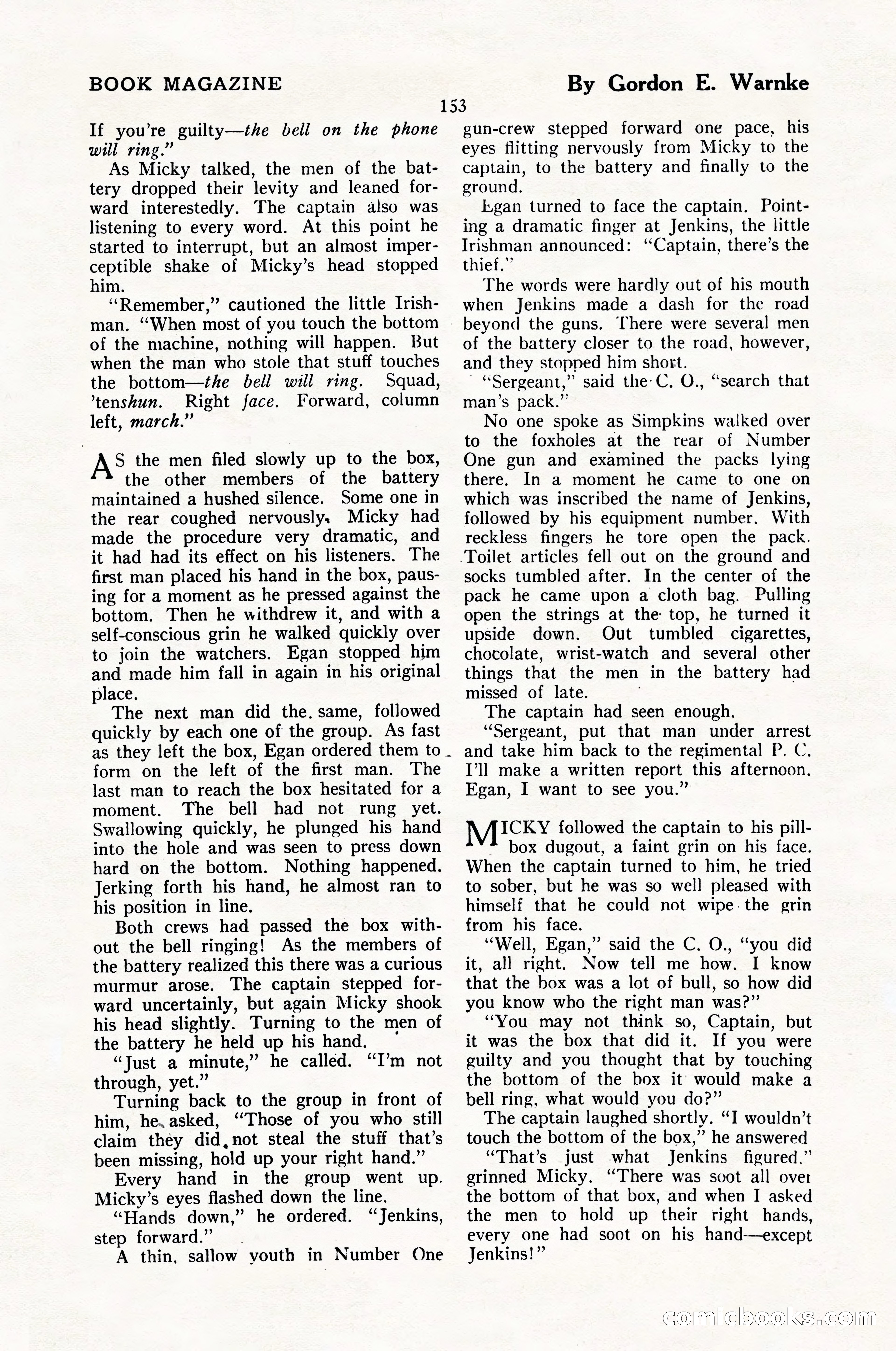 The Illustrated Blue Book Magazine, February 1928 — page 155 of 200