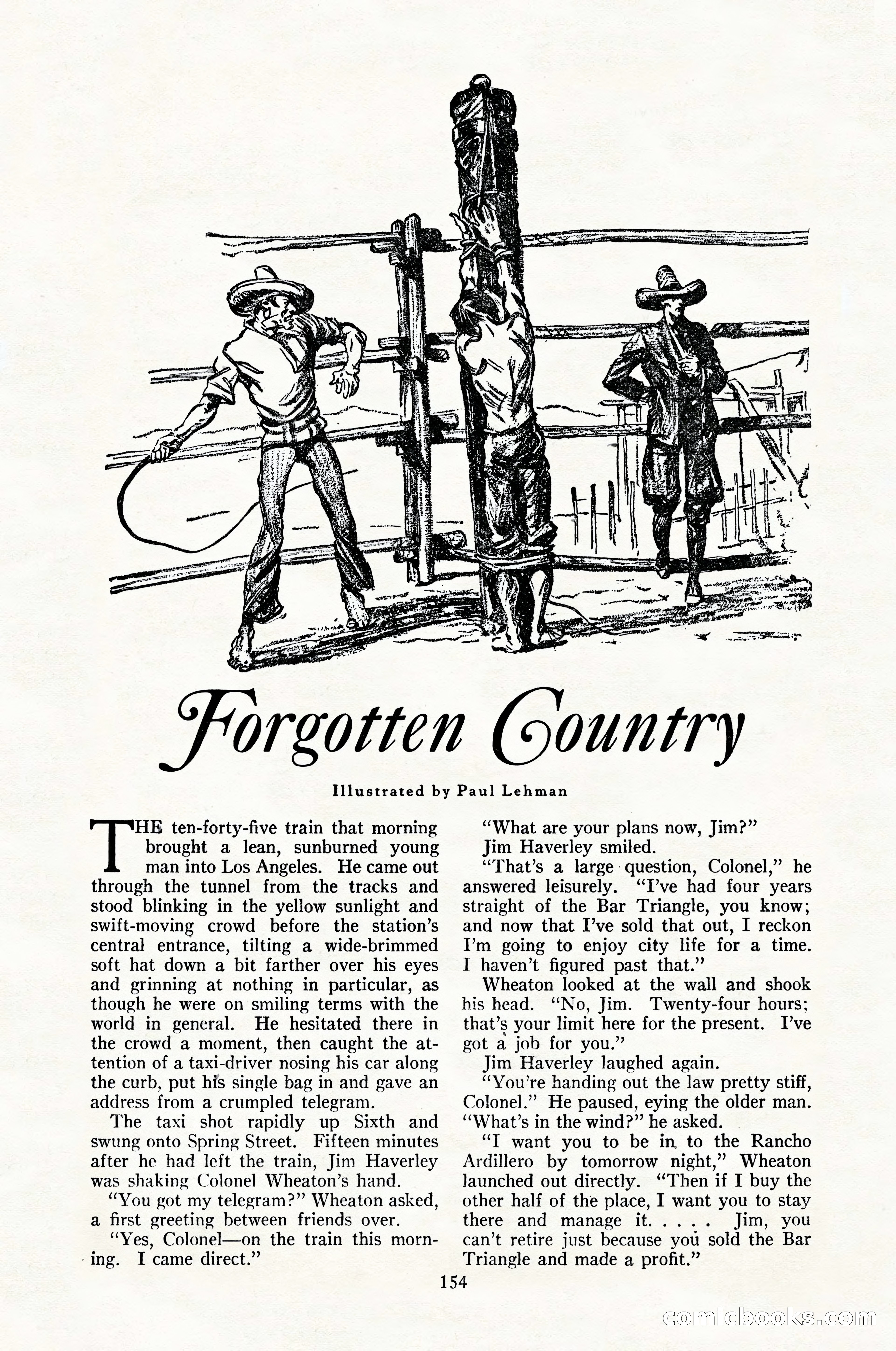 The Illustrated Blue Book Magazine, February 1928 — page 156 of 200