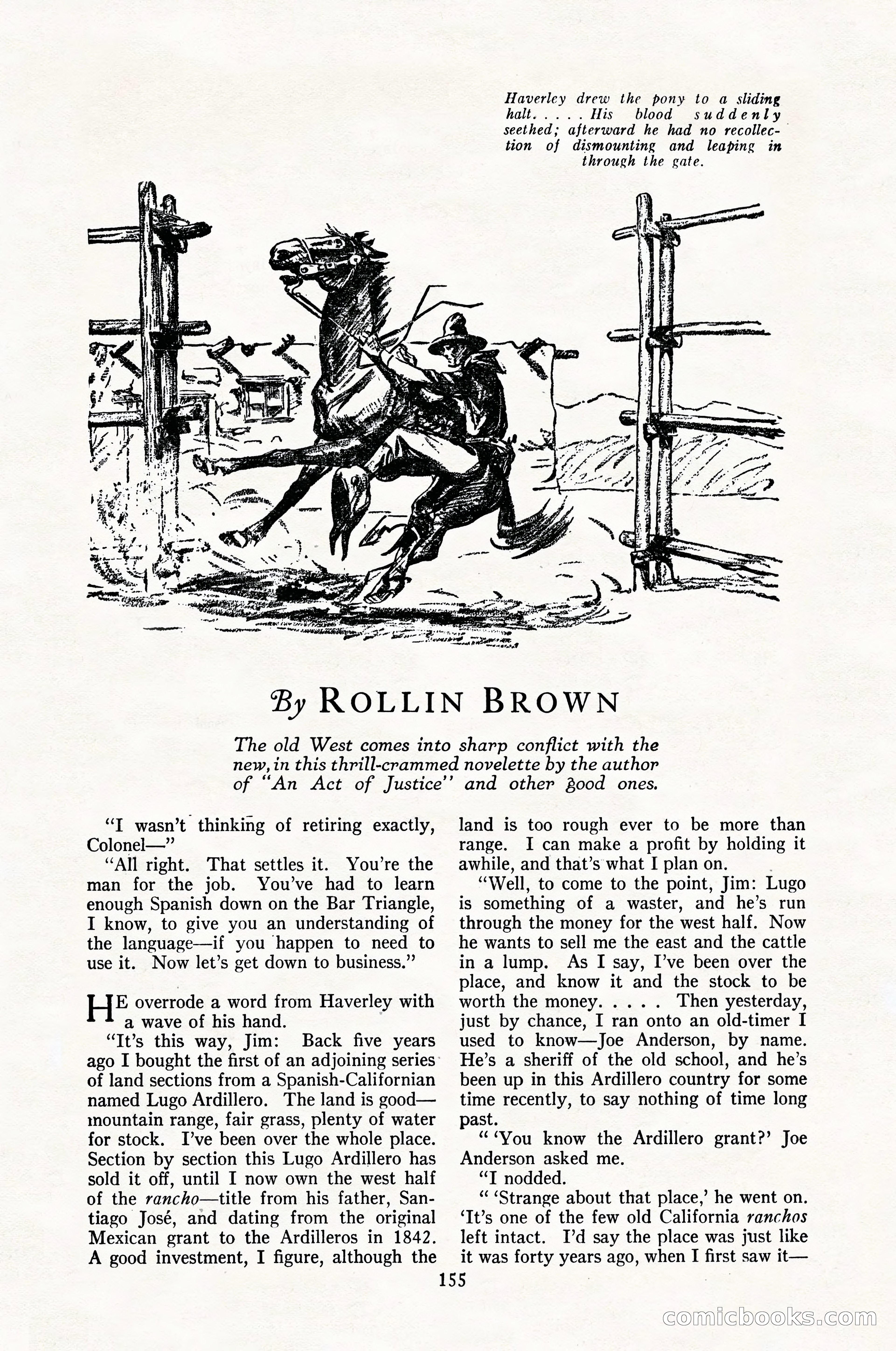 The Illustrated Blue Book Magazine, February 1928 — page 157 of 200