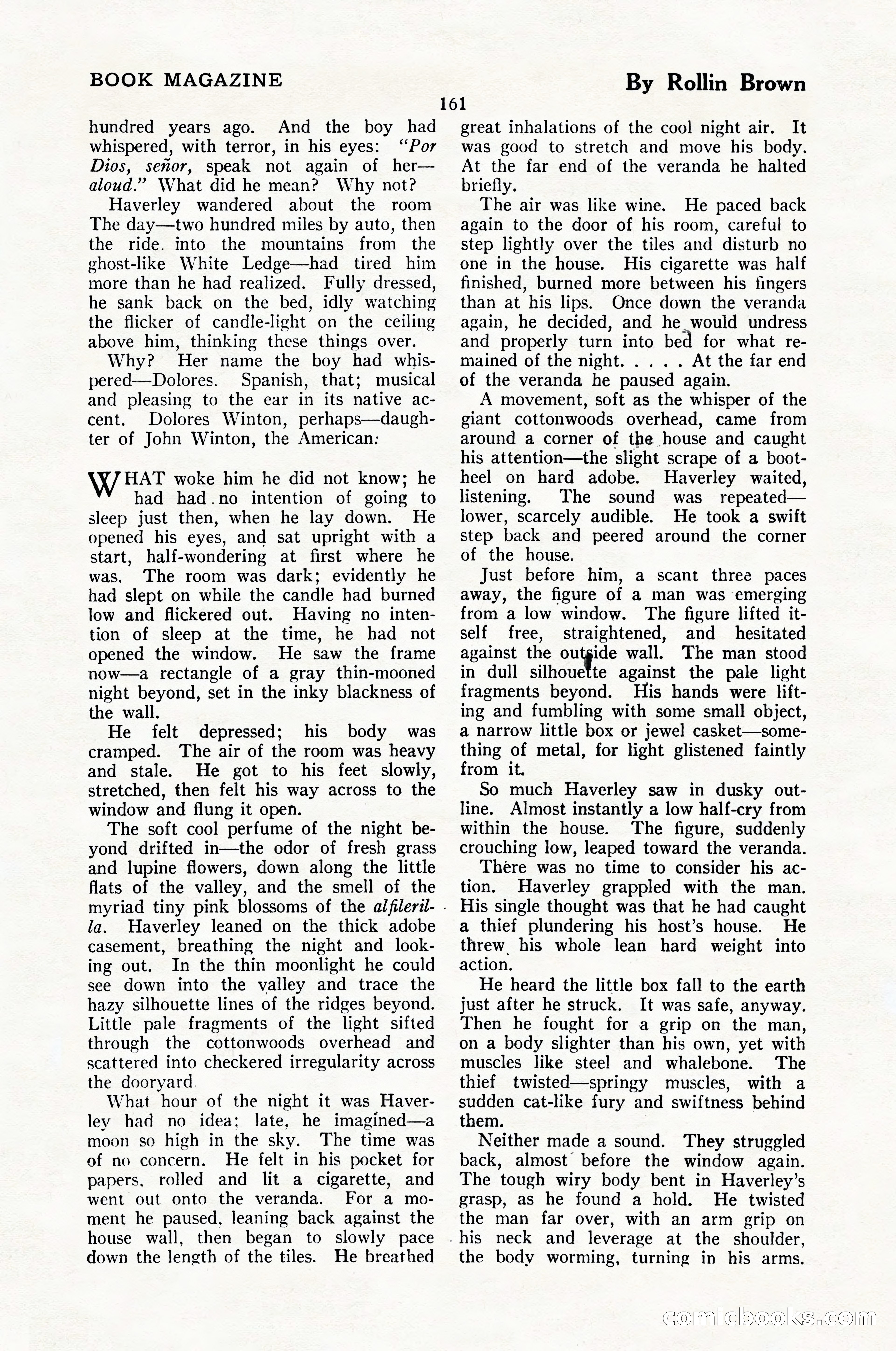 The Illustrated Blue Book Magazine, February 1928 — page 163 of 200