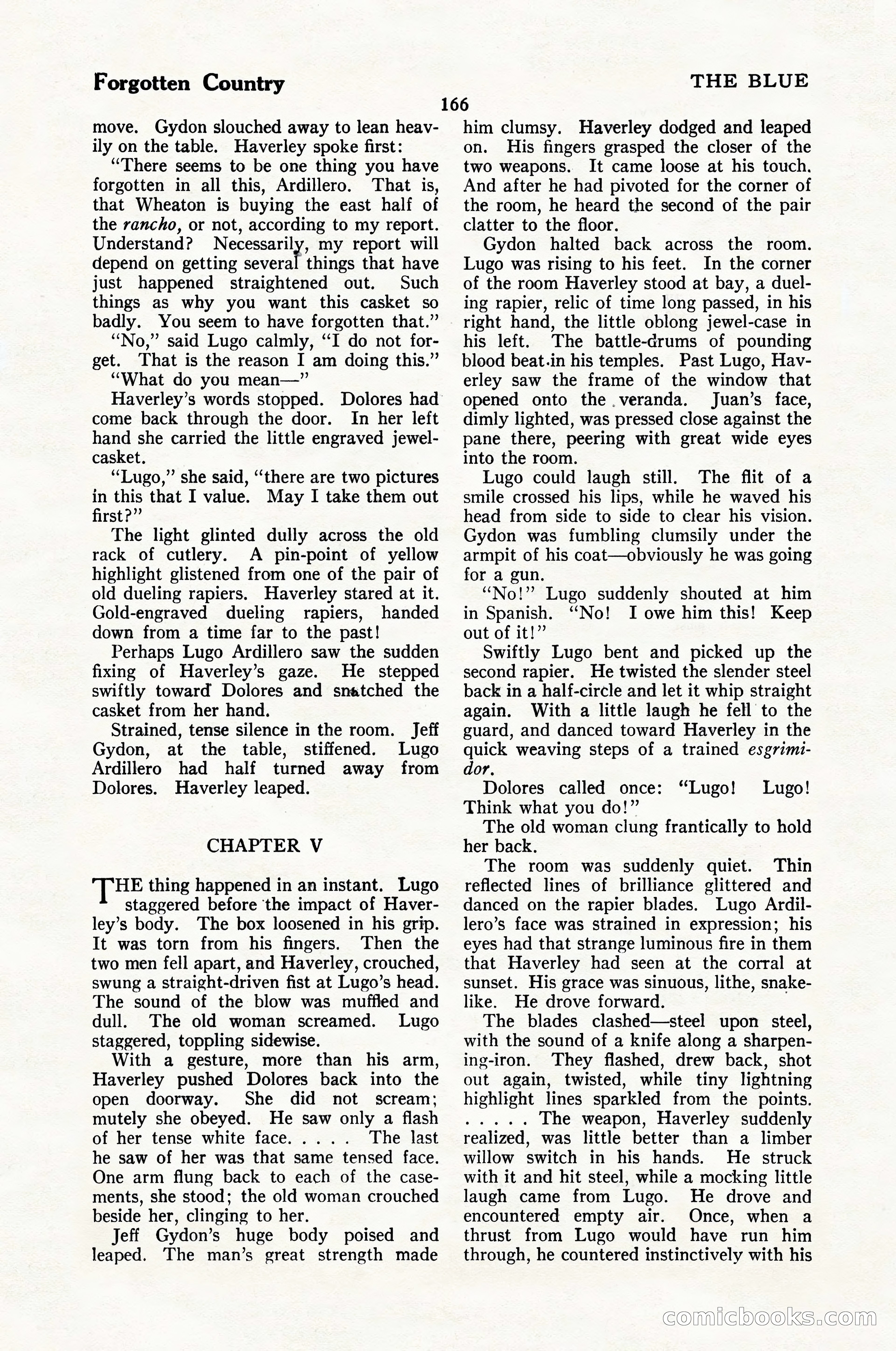 The Illustrated Blue Book Magazine, February 1928 — page 168 of 200