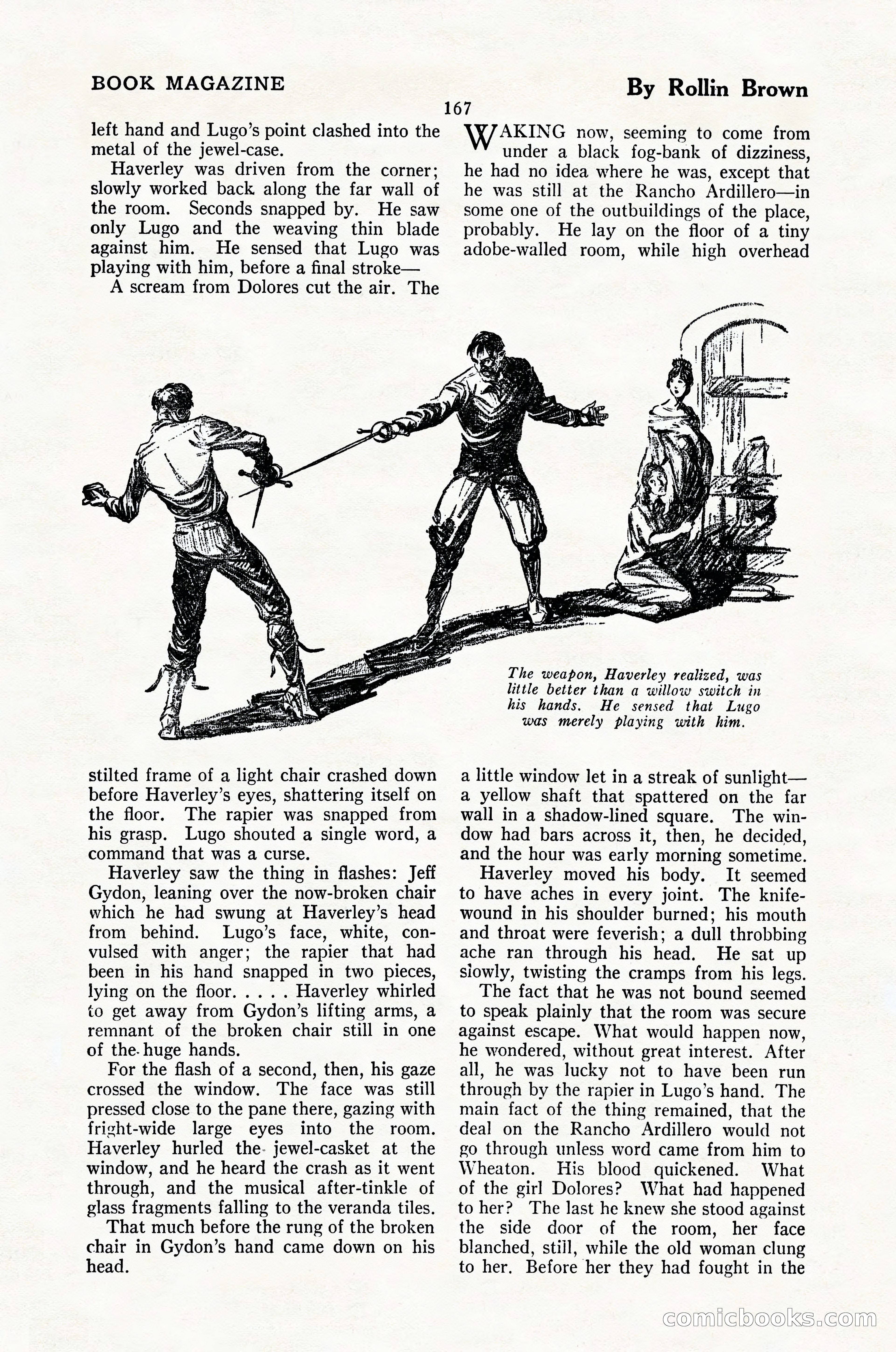 The Illustrated Blue Book Magazine, February 1928 — page 169 of 200