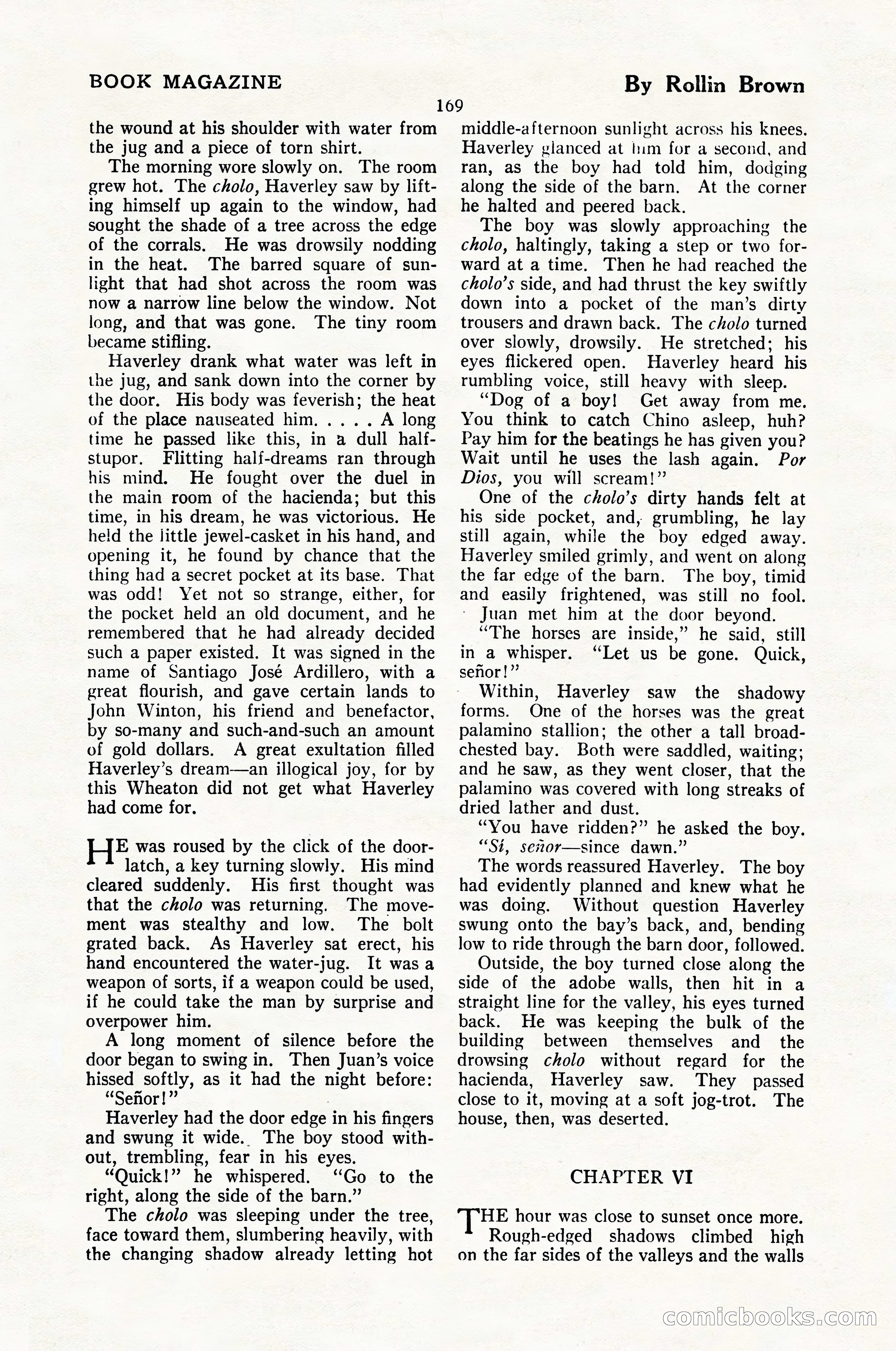 The Illustrated Blue Book Magazine, February 1928 — page 171 of 200