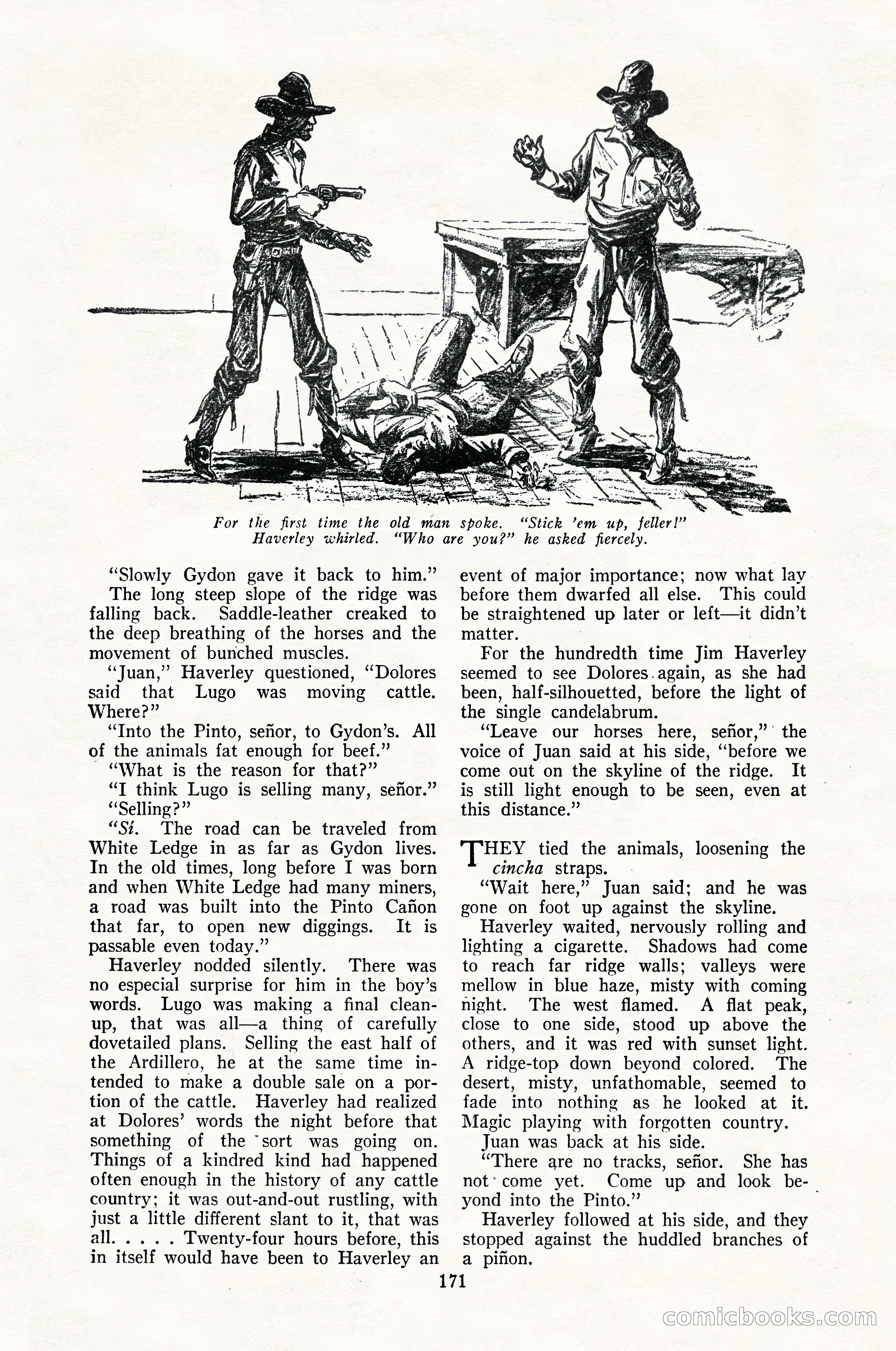 The Illustrated Blue Book Magazine, February 1928 — page 173 of 200