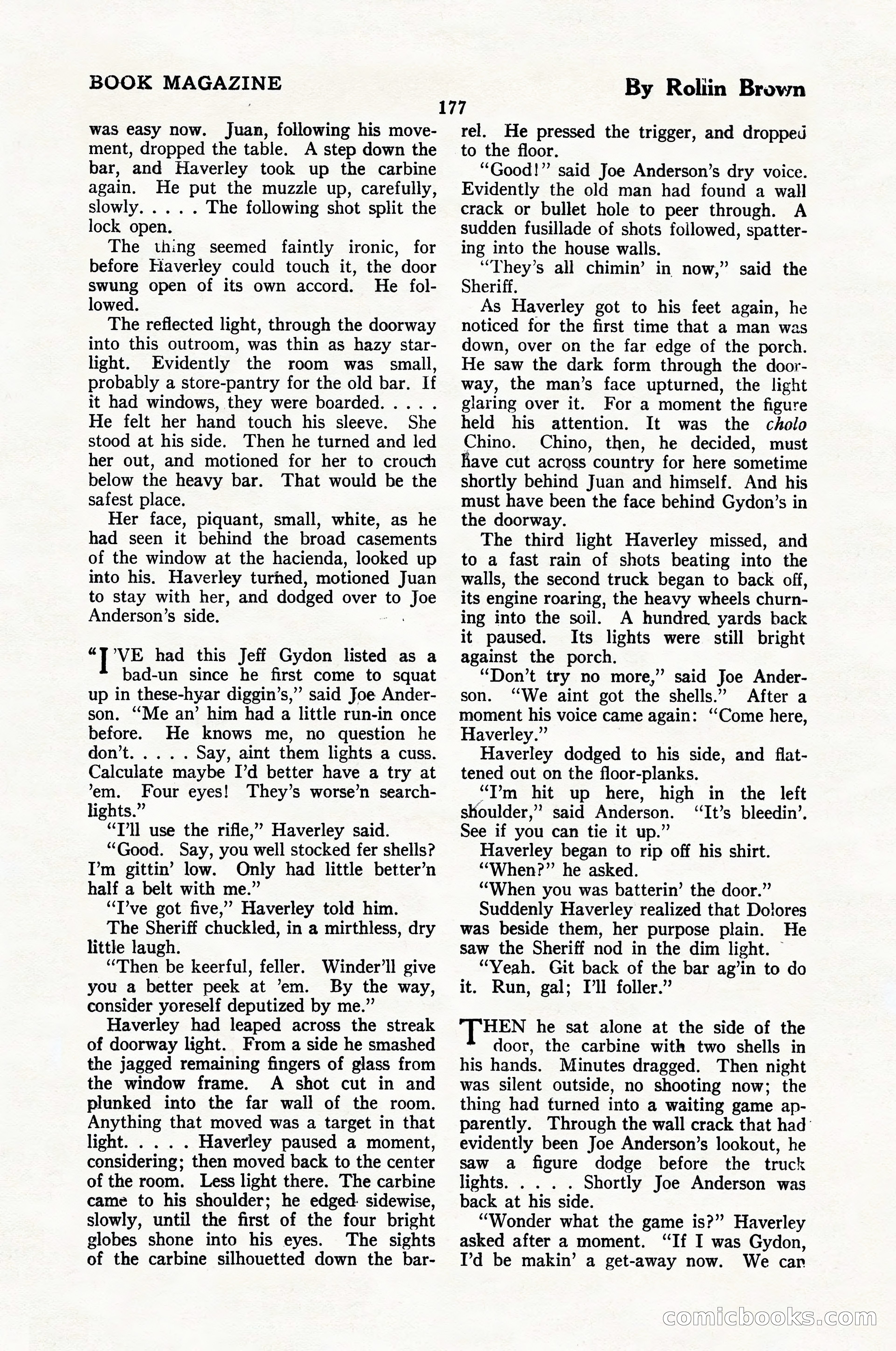 The Illustrated Blue Book Magazine, February 1928 — page 179 of 200