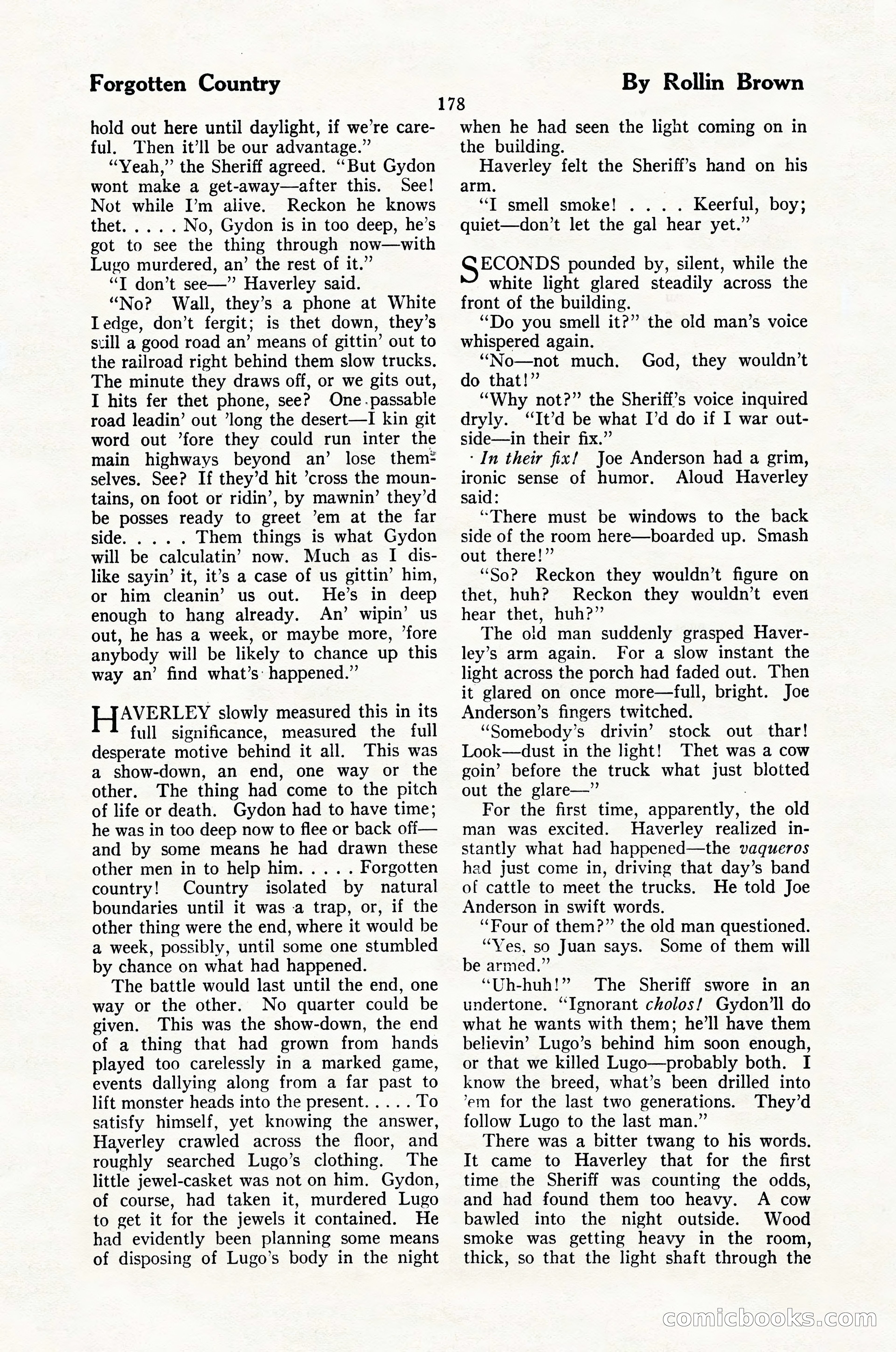 The Illustrated Blue Book Magazine, February 1928 — page 180 of 200