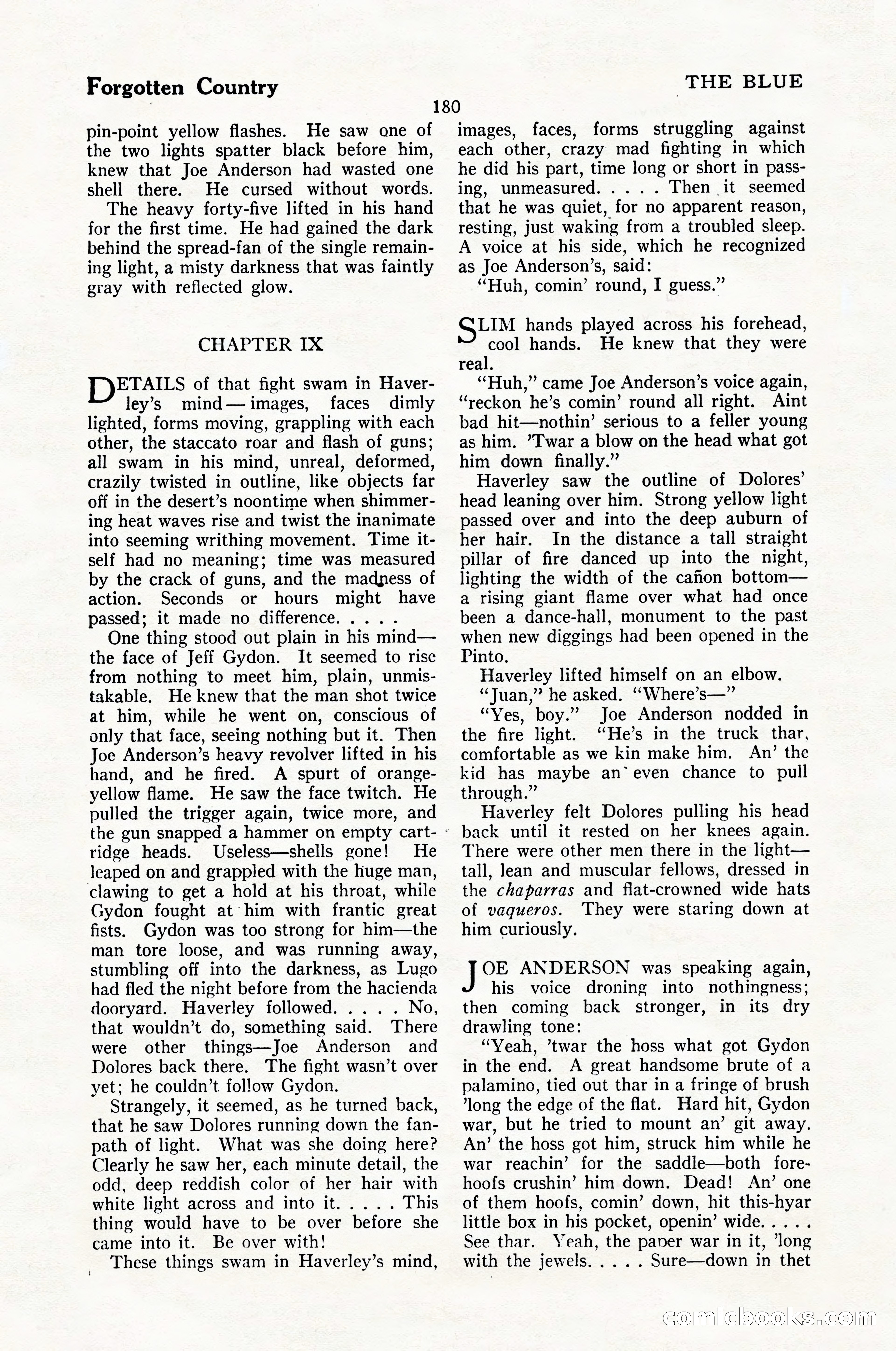 The Illustrated Blue Book Magazine, February 1928 — page 182 of 200