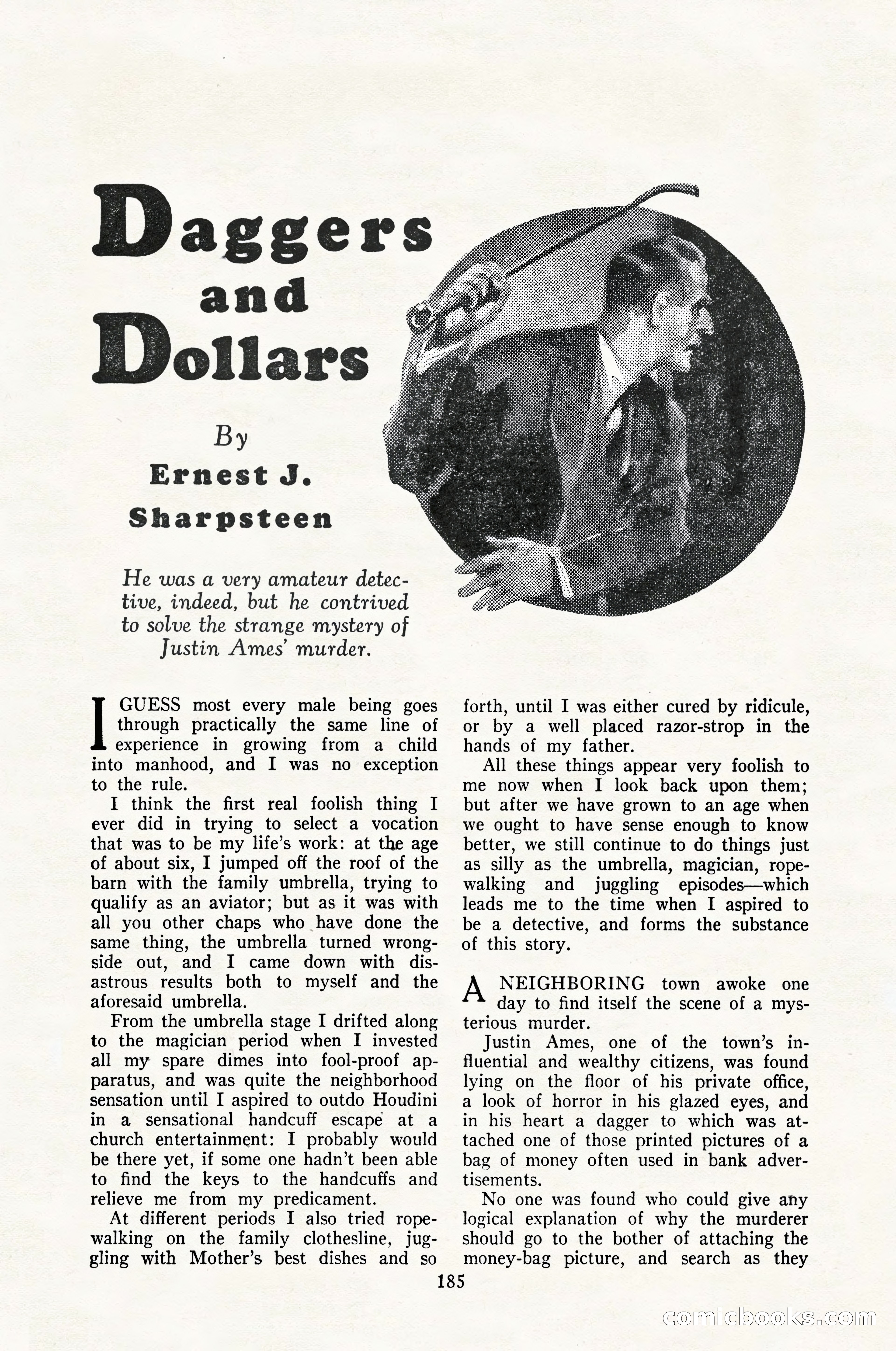 The Illustrated Blue Book Magazine, February 1928 — page 187 of 200