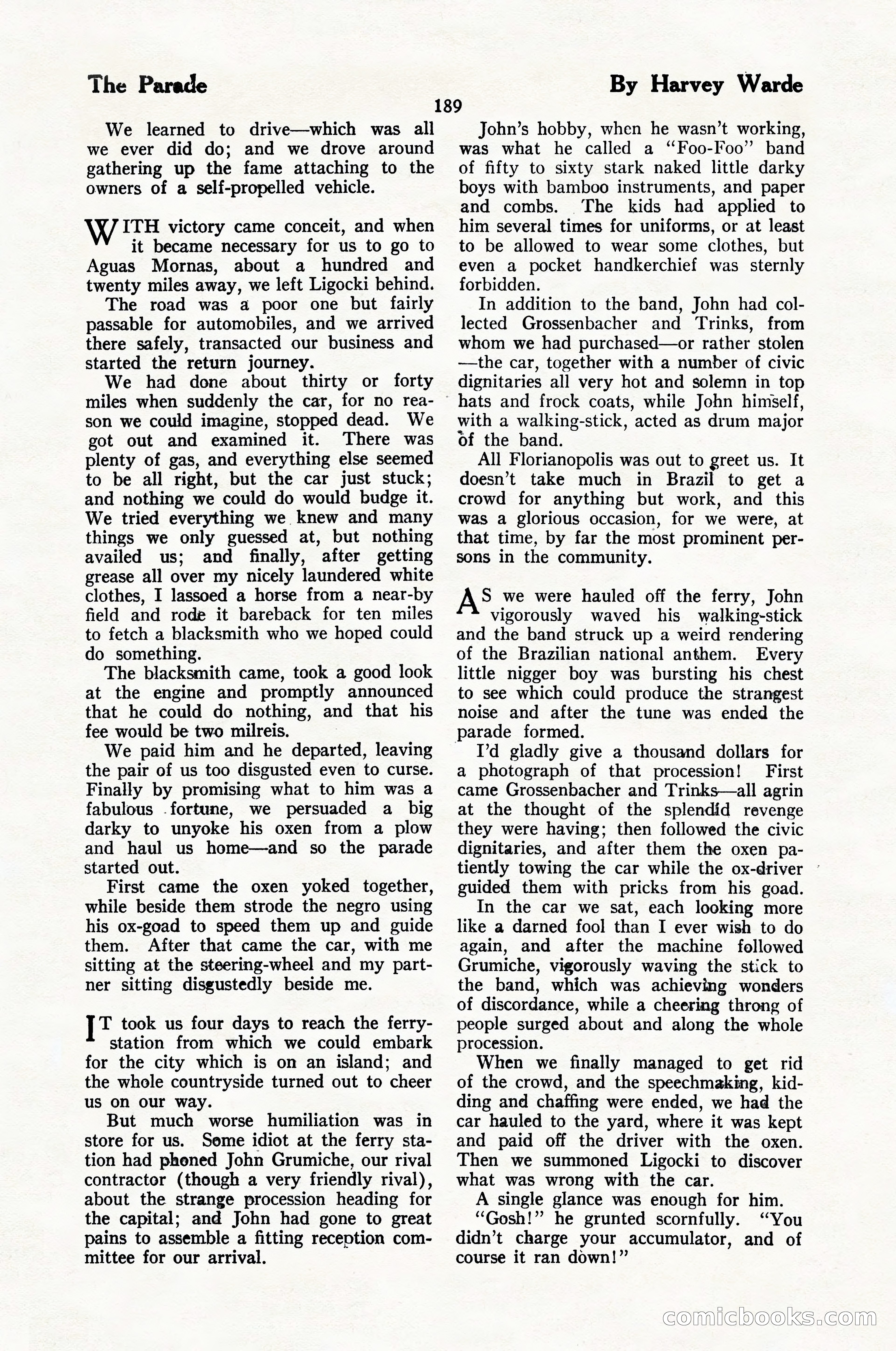 The Illustrated Blue Book Magazine, February 1928 — page 191 of 200
