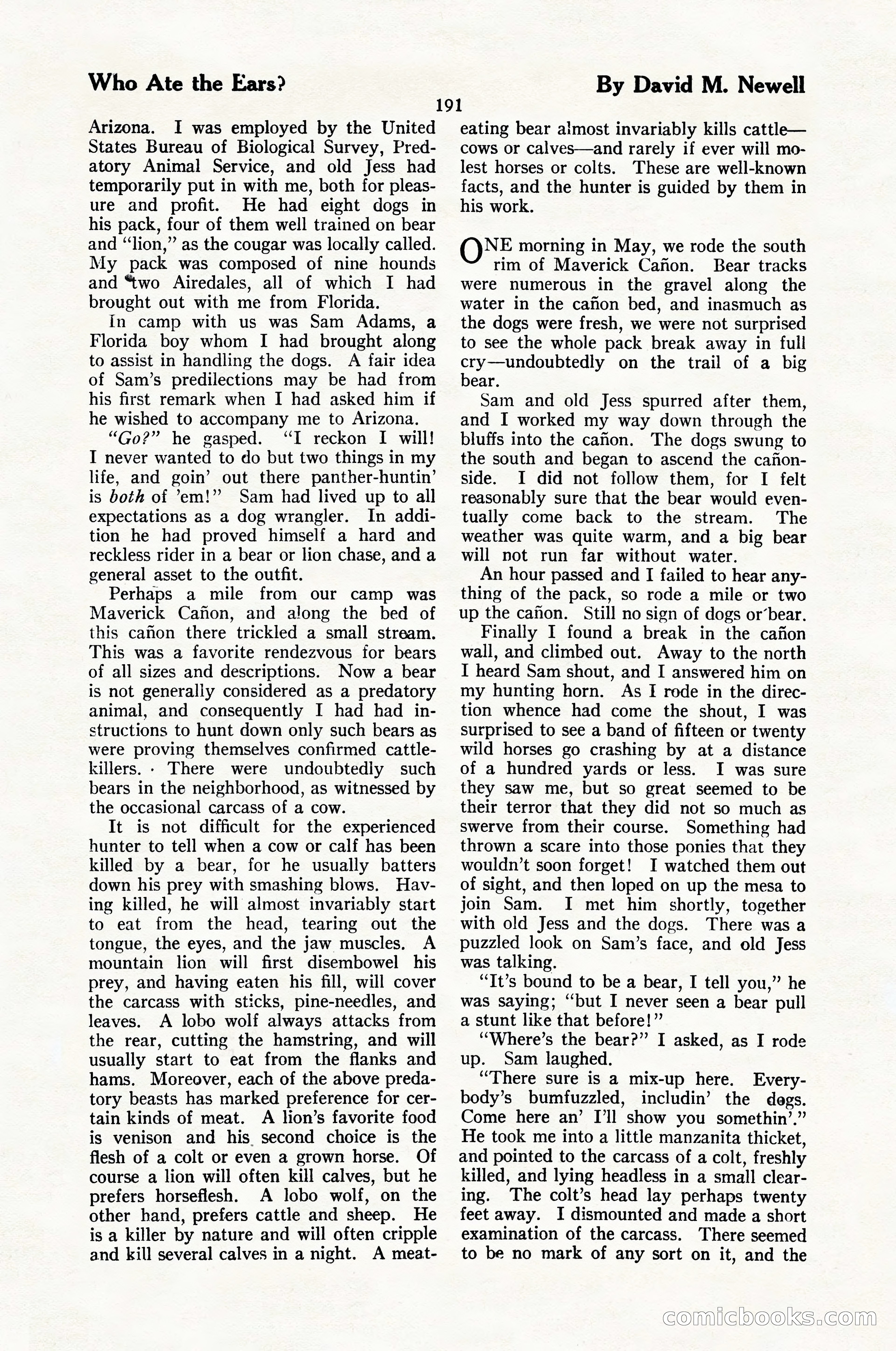 The Illustrated Blue Book Magazine, February 1928 — page 193 of 200