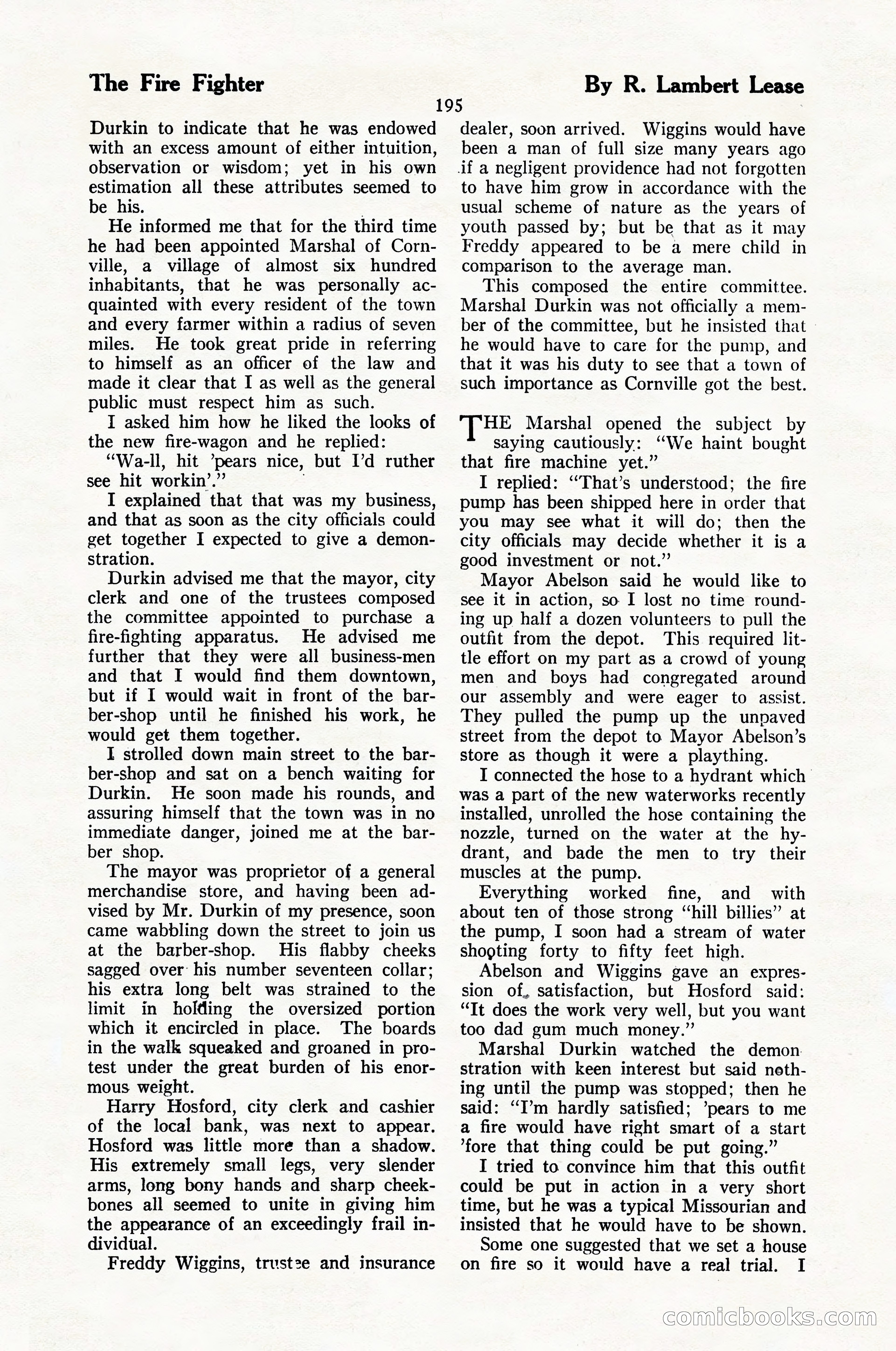 The Illustrated Blue Book Magazine, February 1928 — page 197 of 200