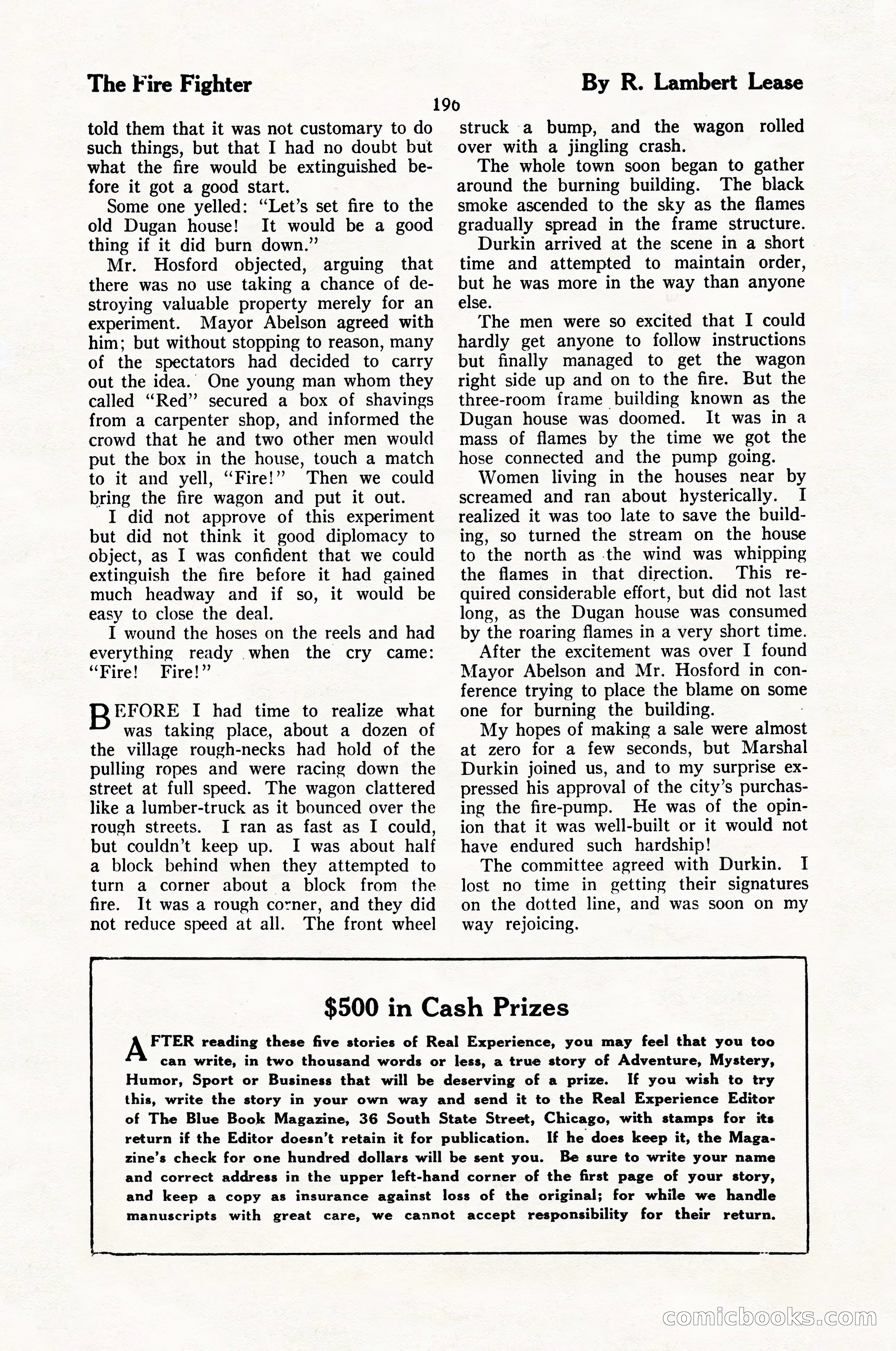 The Illustrated Blue Book Magazine, February 1928 — page 198 of 200