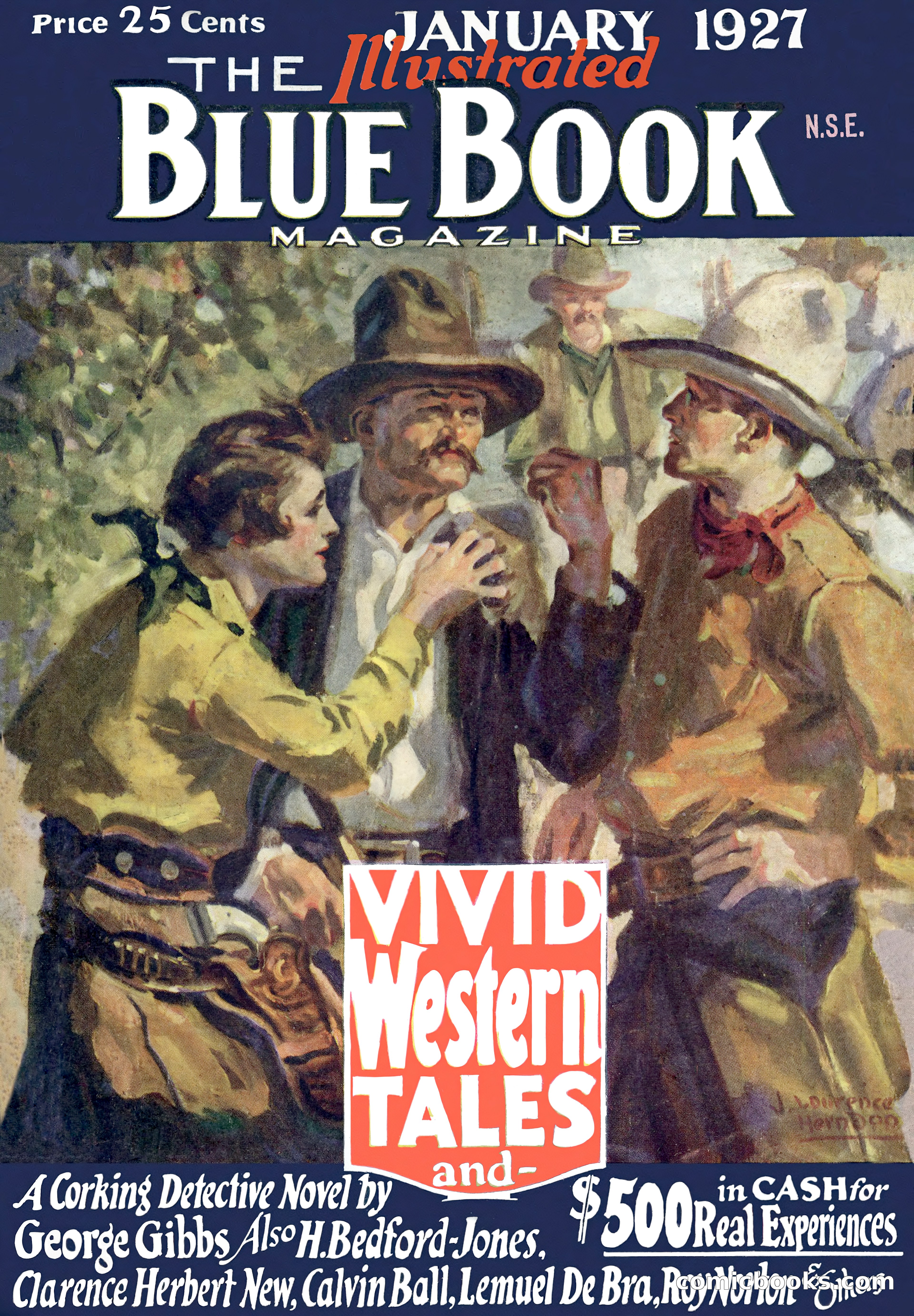 The Illustrated Blue Book Magazine, January 1927