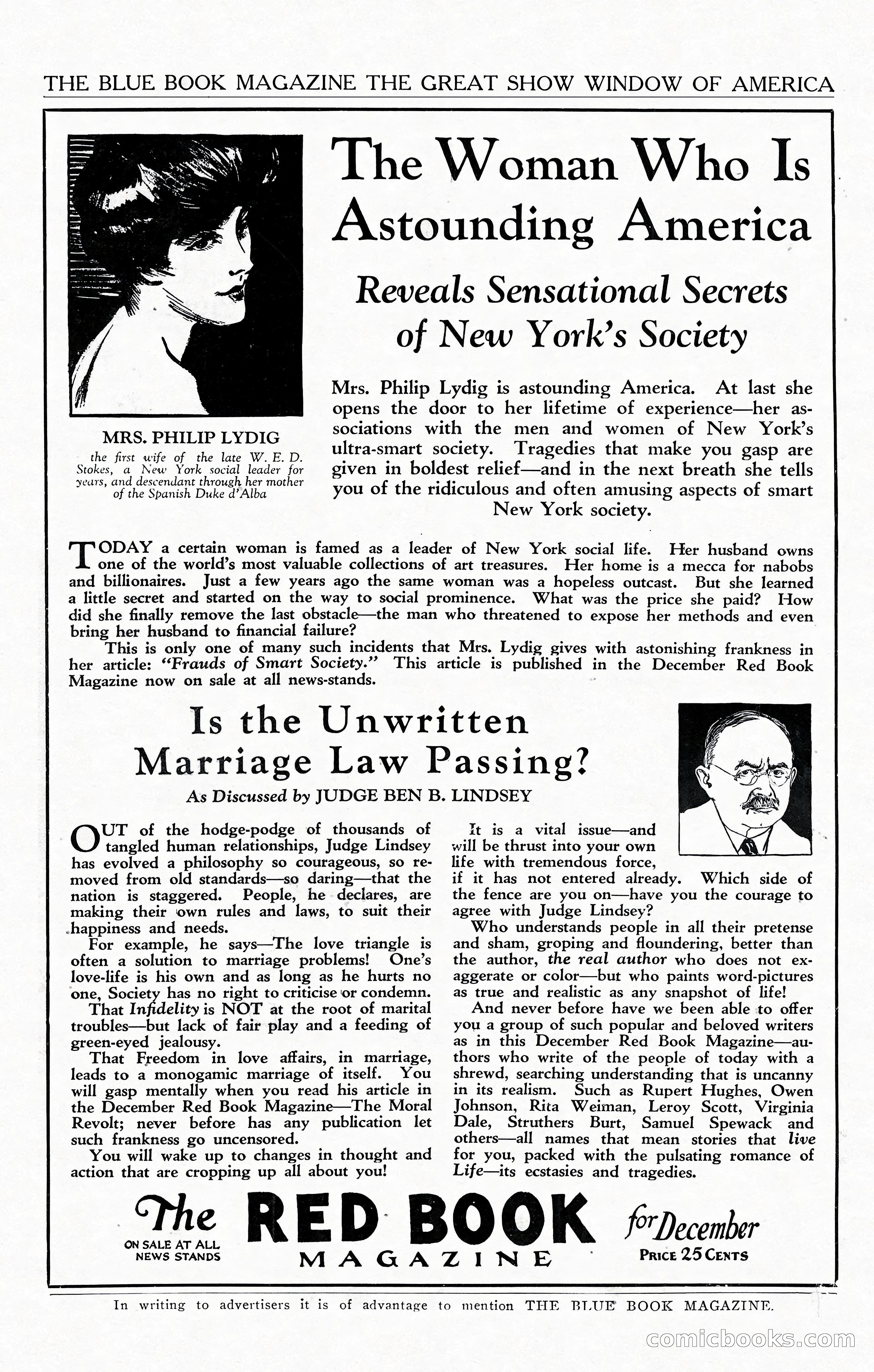 The Illustrated Blue Book Magazine, January 1927 — page 2 of 208