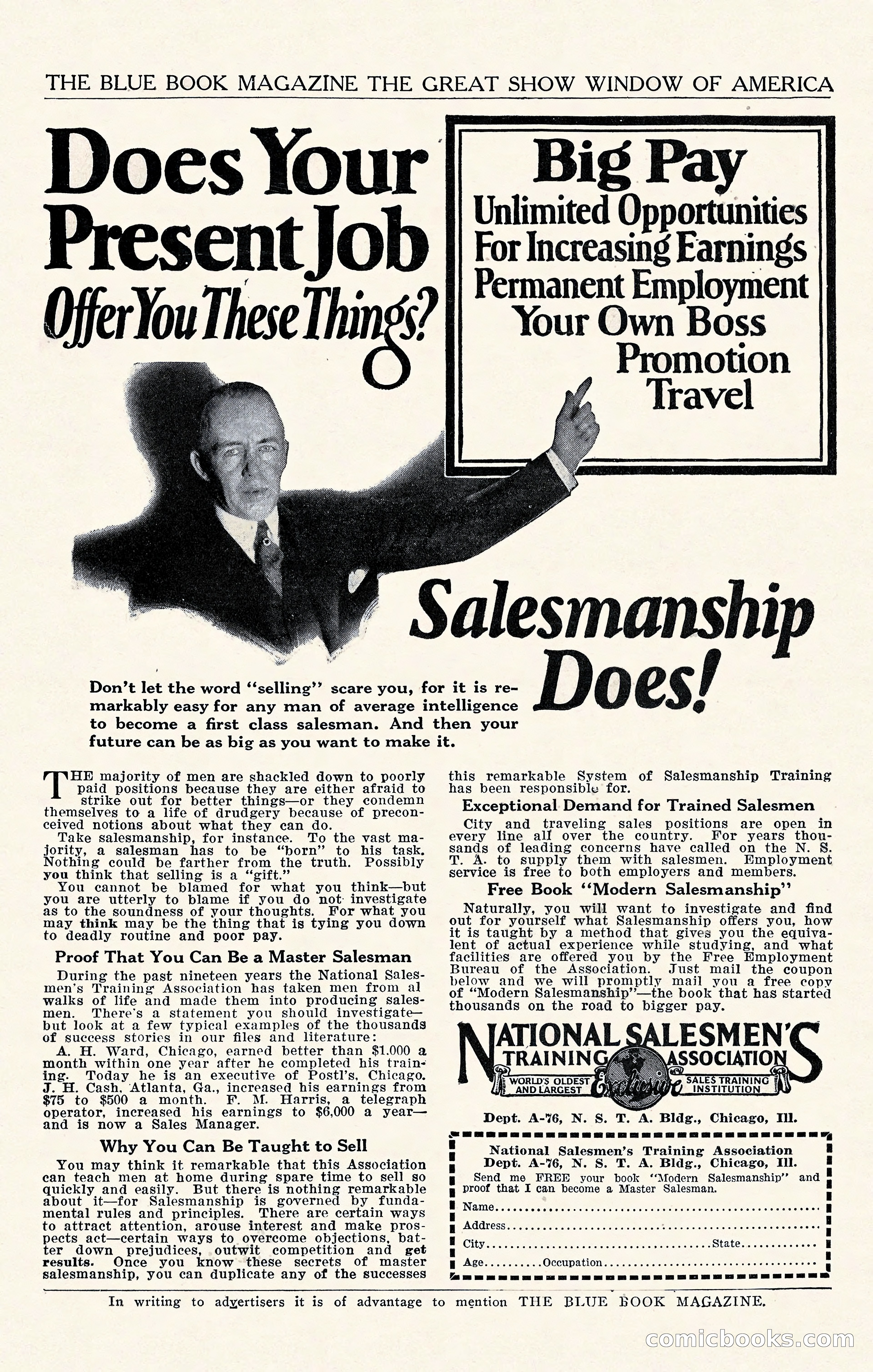 The Illustrated Blue Book Magazine, January 1927 — page 3 of 208