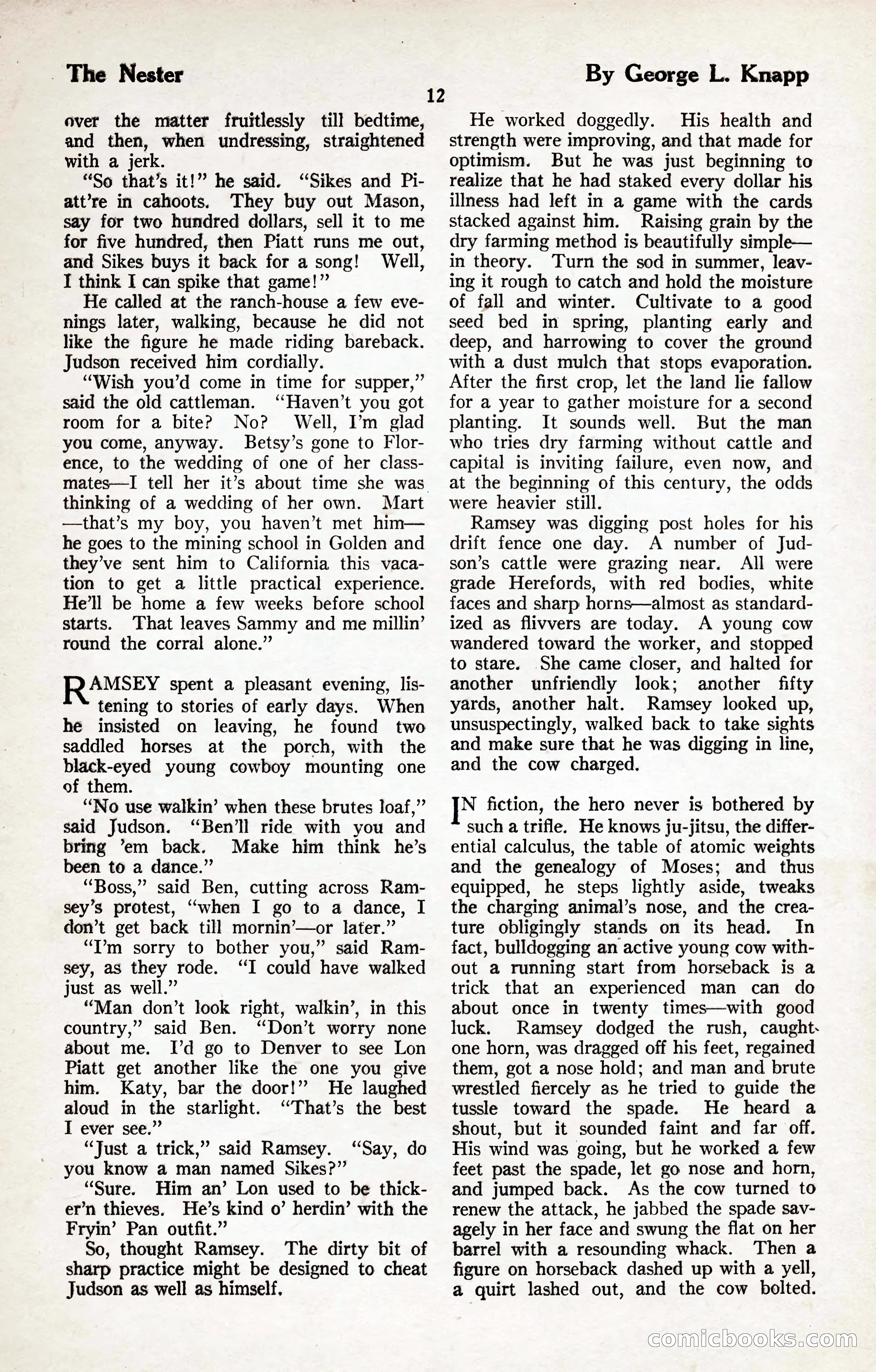 The Illustrated Blue Book Magazine, January 1927 — page 14 of 208