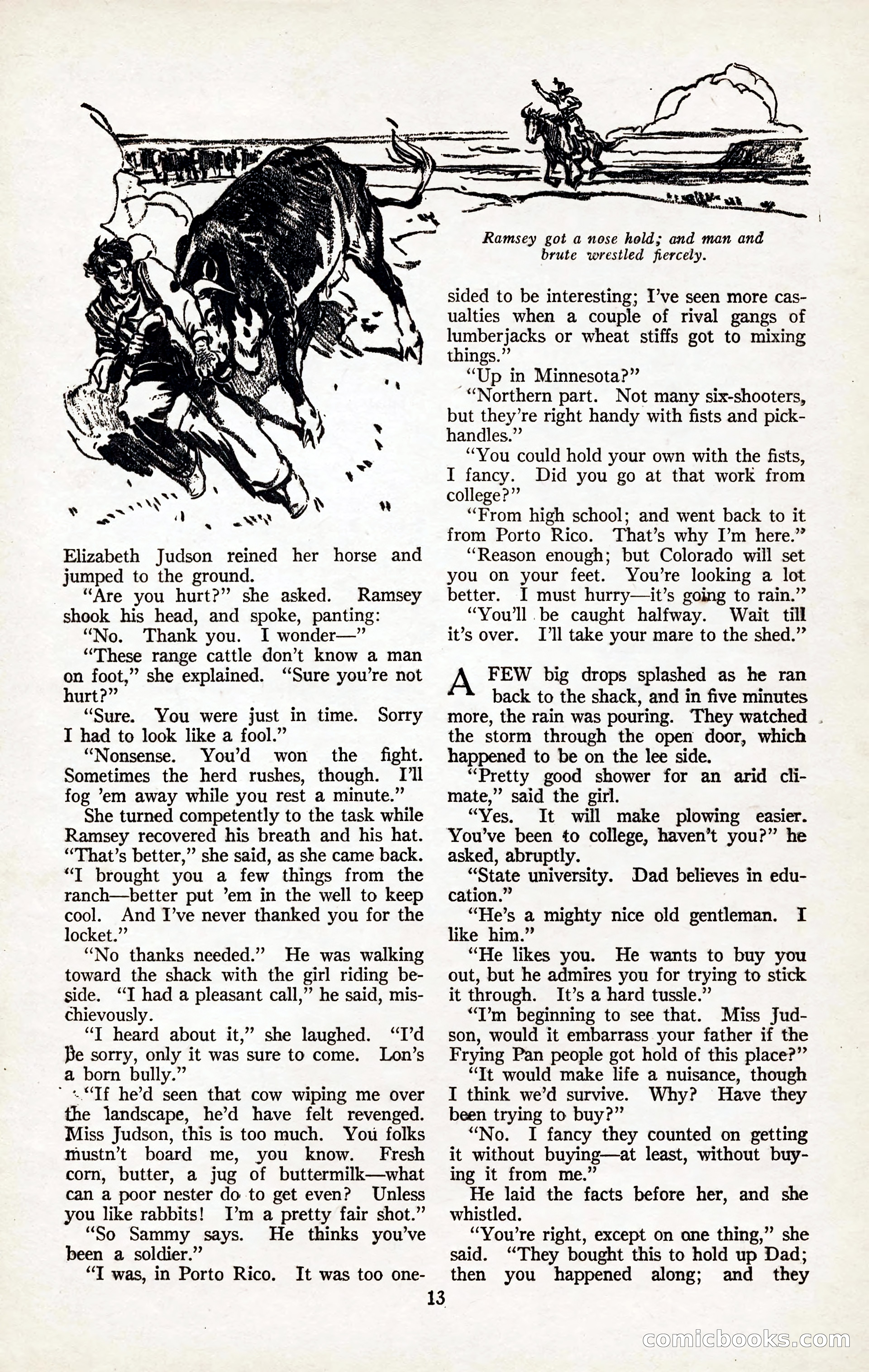 The Illustrated Blue Book Magazine, January 1927 — page 15 of 208