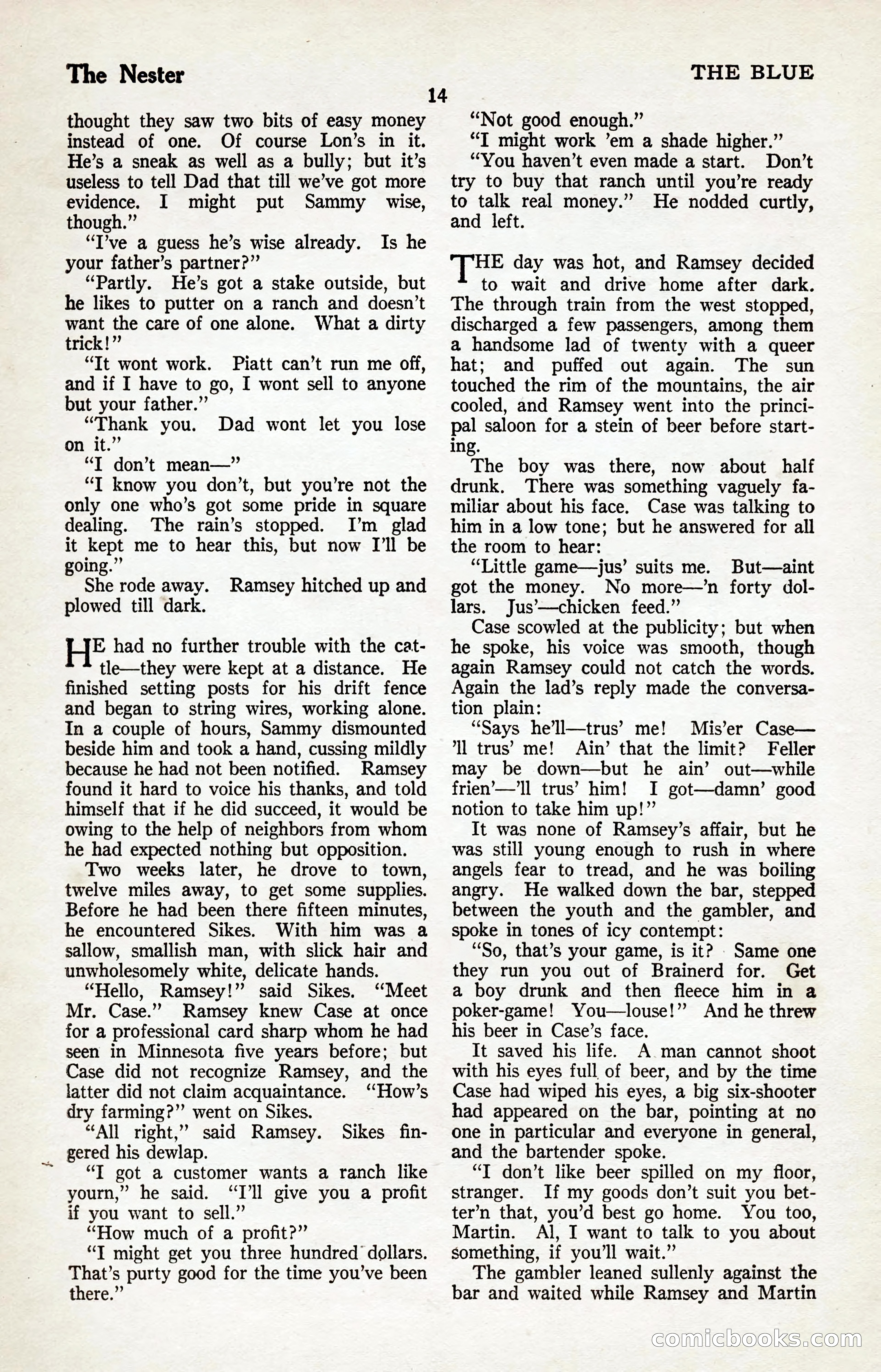 The Illustrated Blue Book Magazine, January 1927 — page 16 of 208