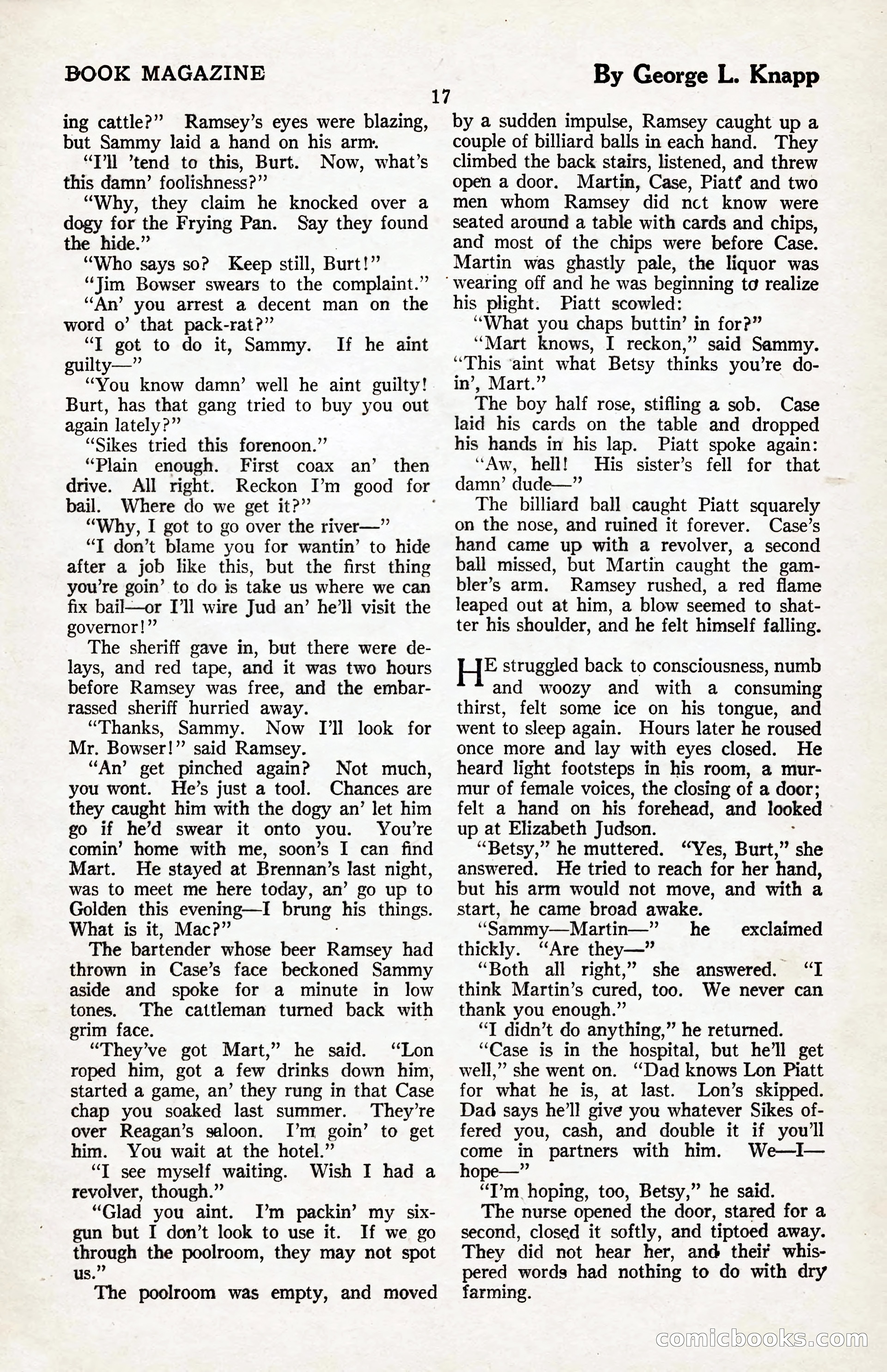 The Illustrated Blue Book Magazine, January 1927 — page 19 of 208