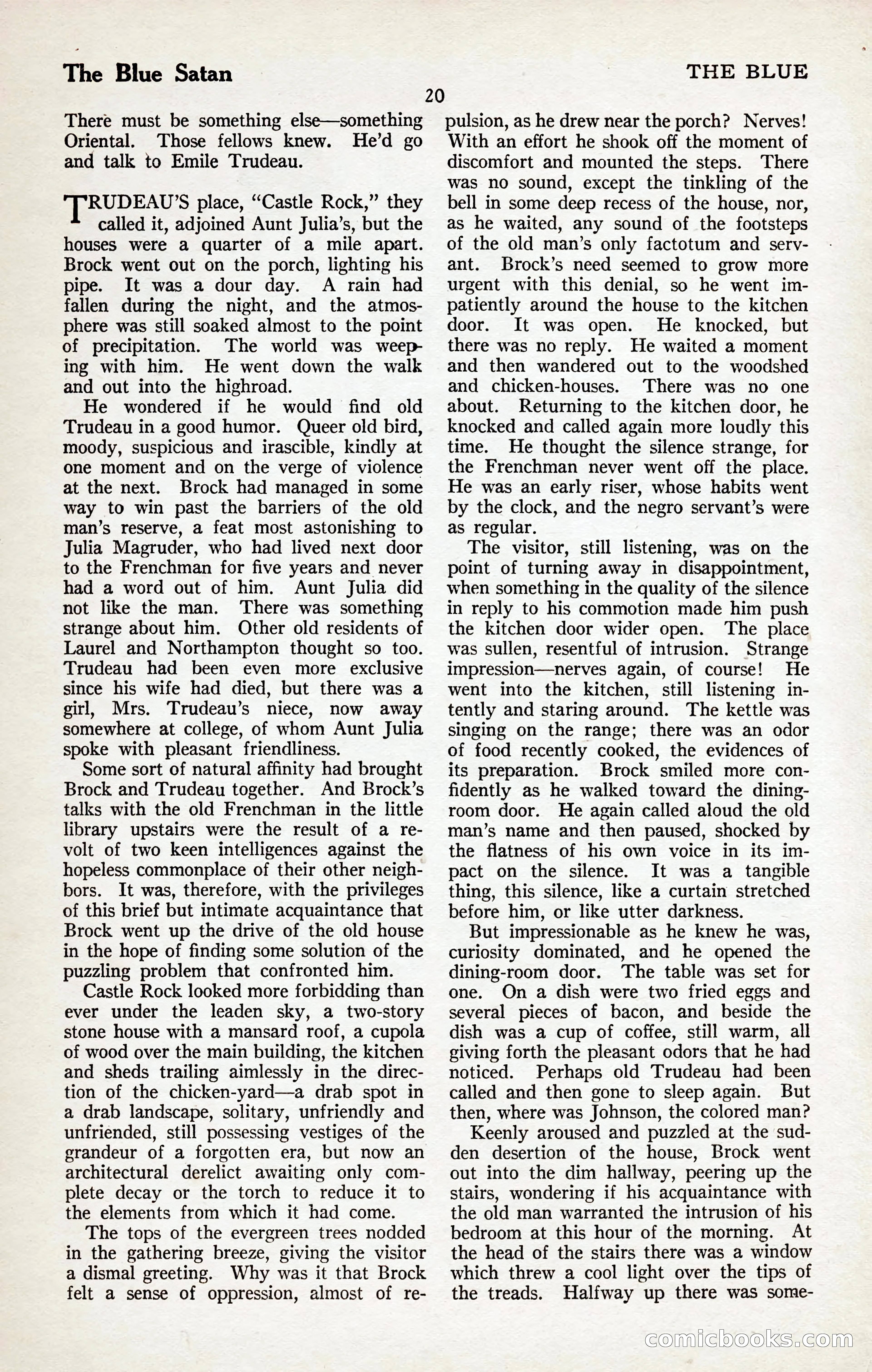The Illustrated Blue Book Magazine, January 1927 — page 22 of 208