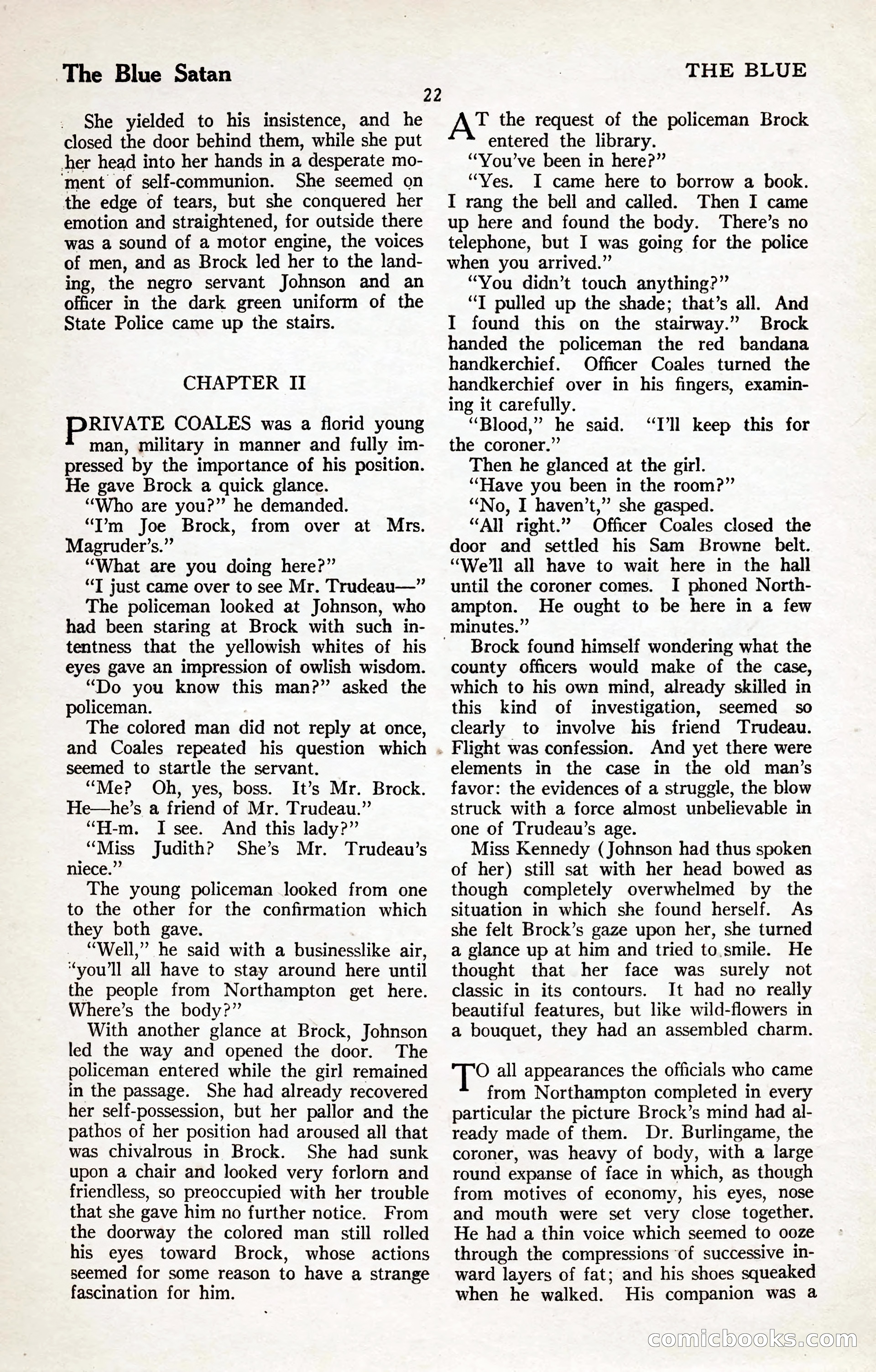 The Illustrated Blue Book Magazine, January 1927 — page 24 of 208