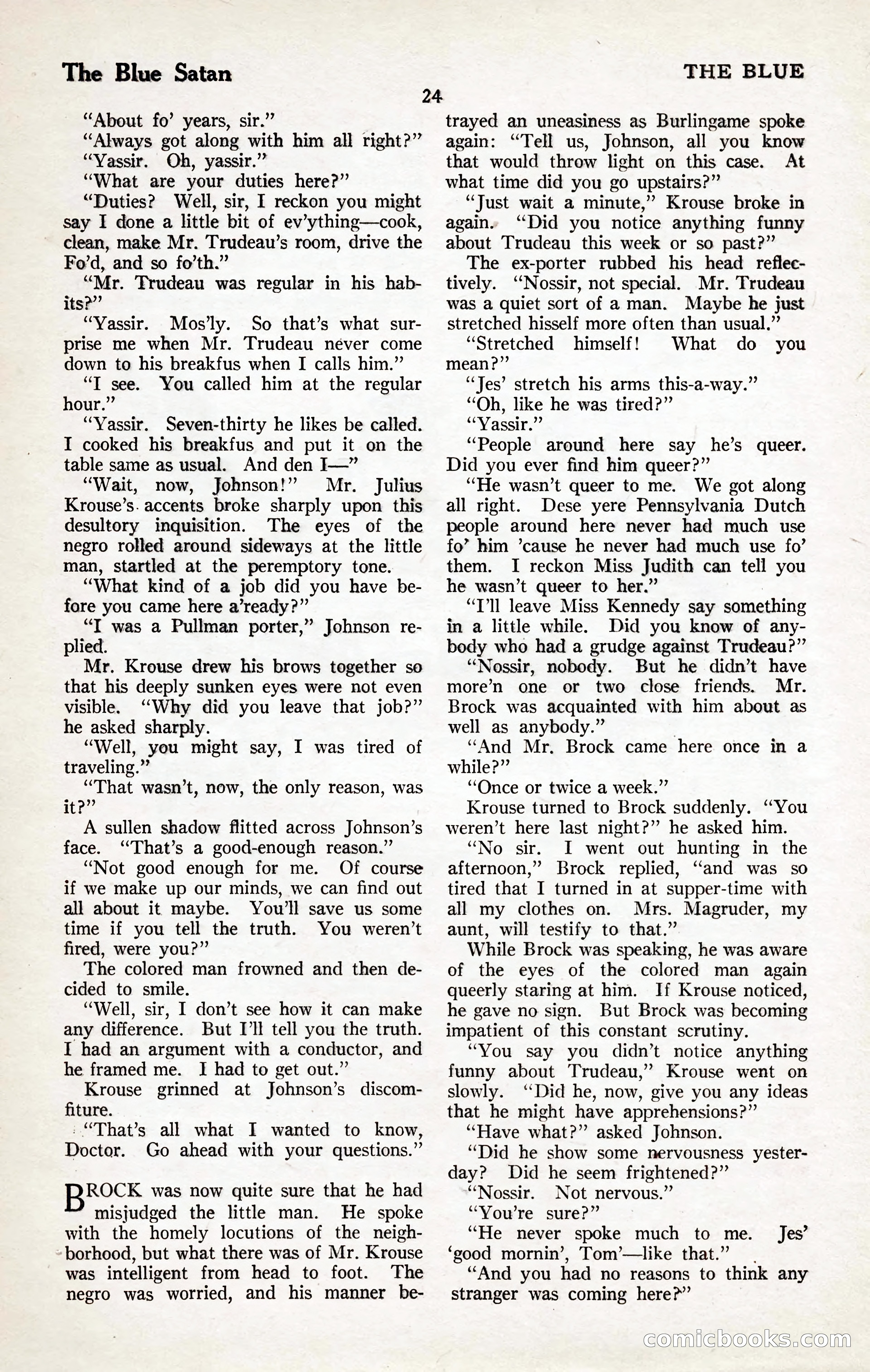 The Illustrated Blue Book Magazine, January 1927 — page 26 of 208