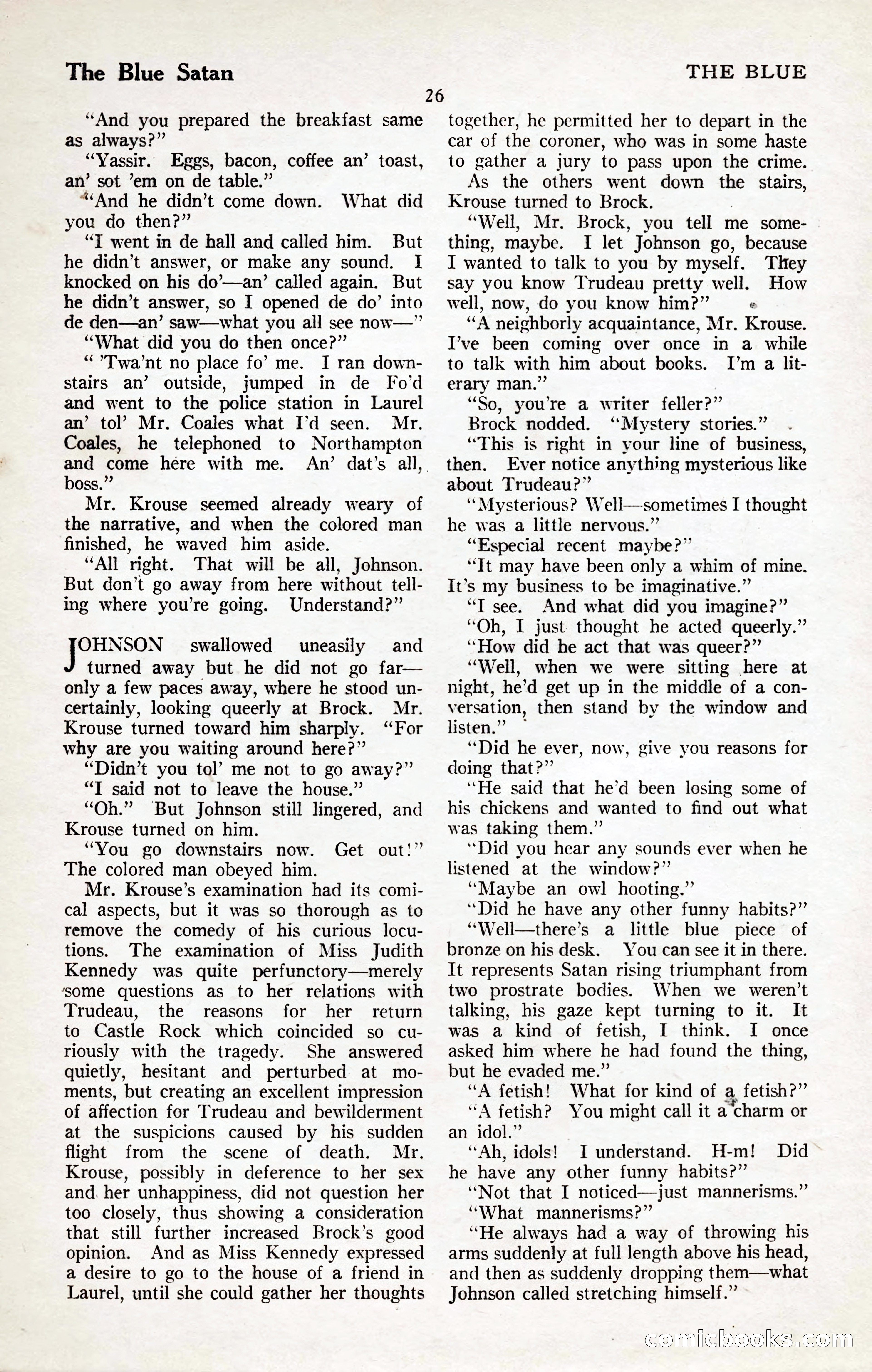 The Illustrated Blue Book Magazine, January 1927 — page 28 of 208